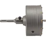 Коронка в сборе по бетону SDS-plus 120 мм S.E.B. 401KH-120