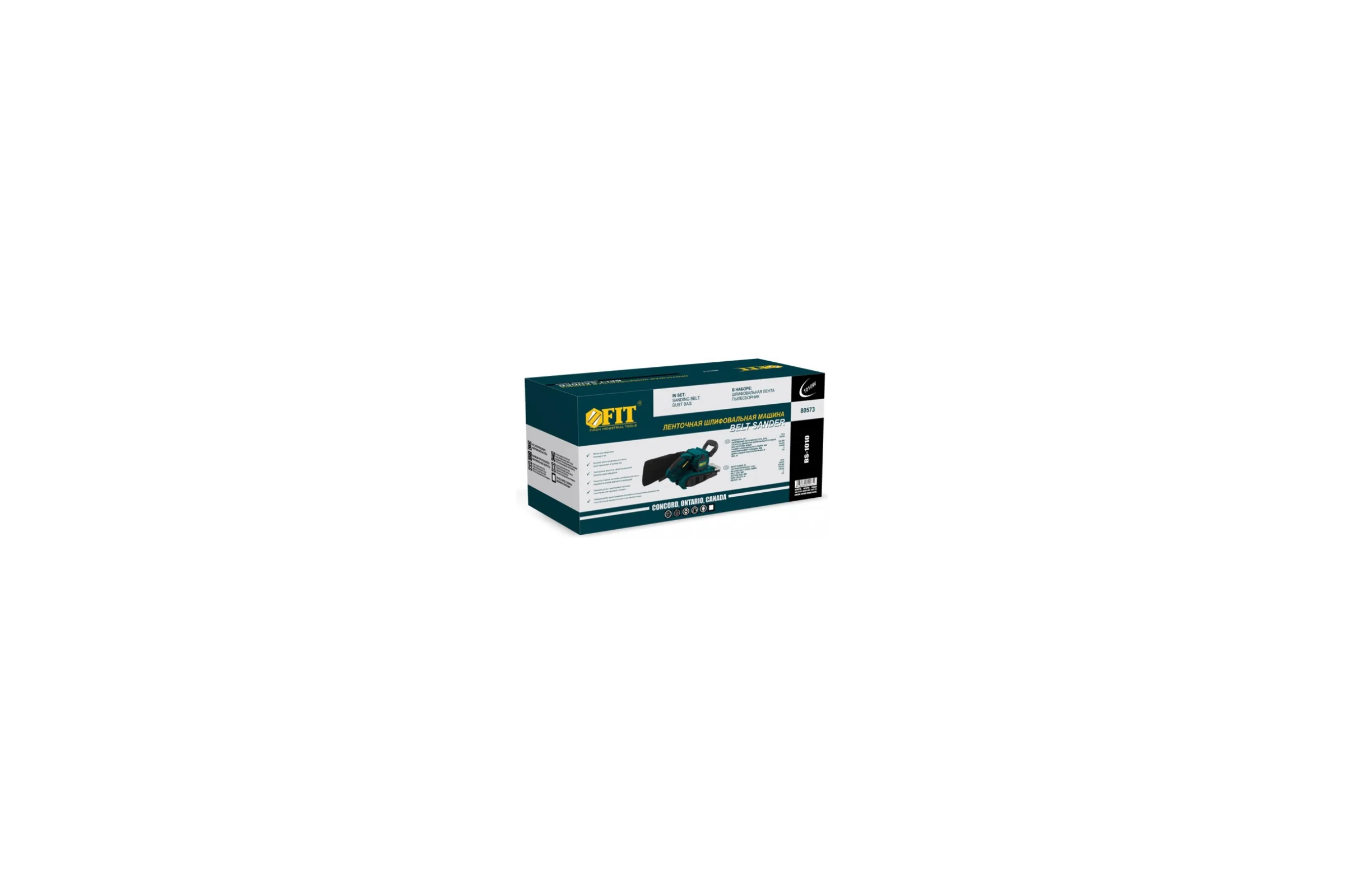 Ленточная шлифмашина FIT BS-1010 80573