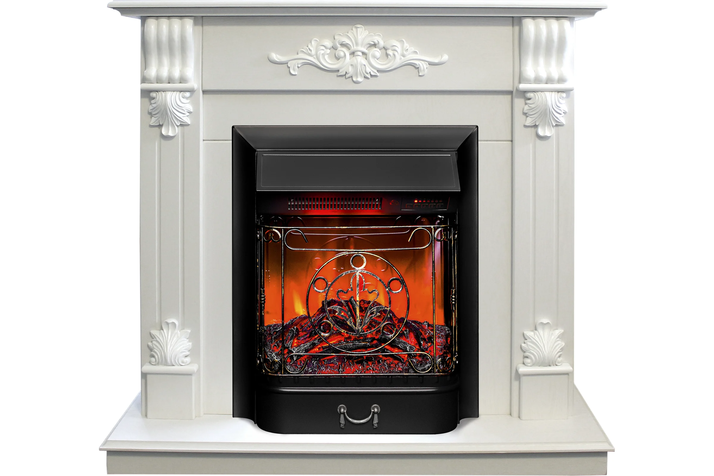 Каминокомплект RealFlame OCTAVA WT MAJESTIC-S LUX BL 10023274