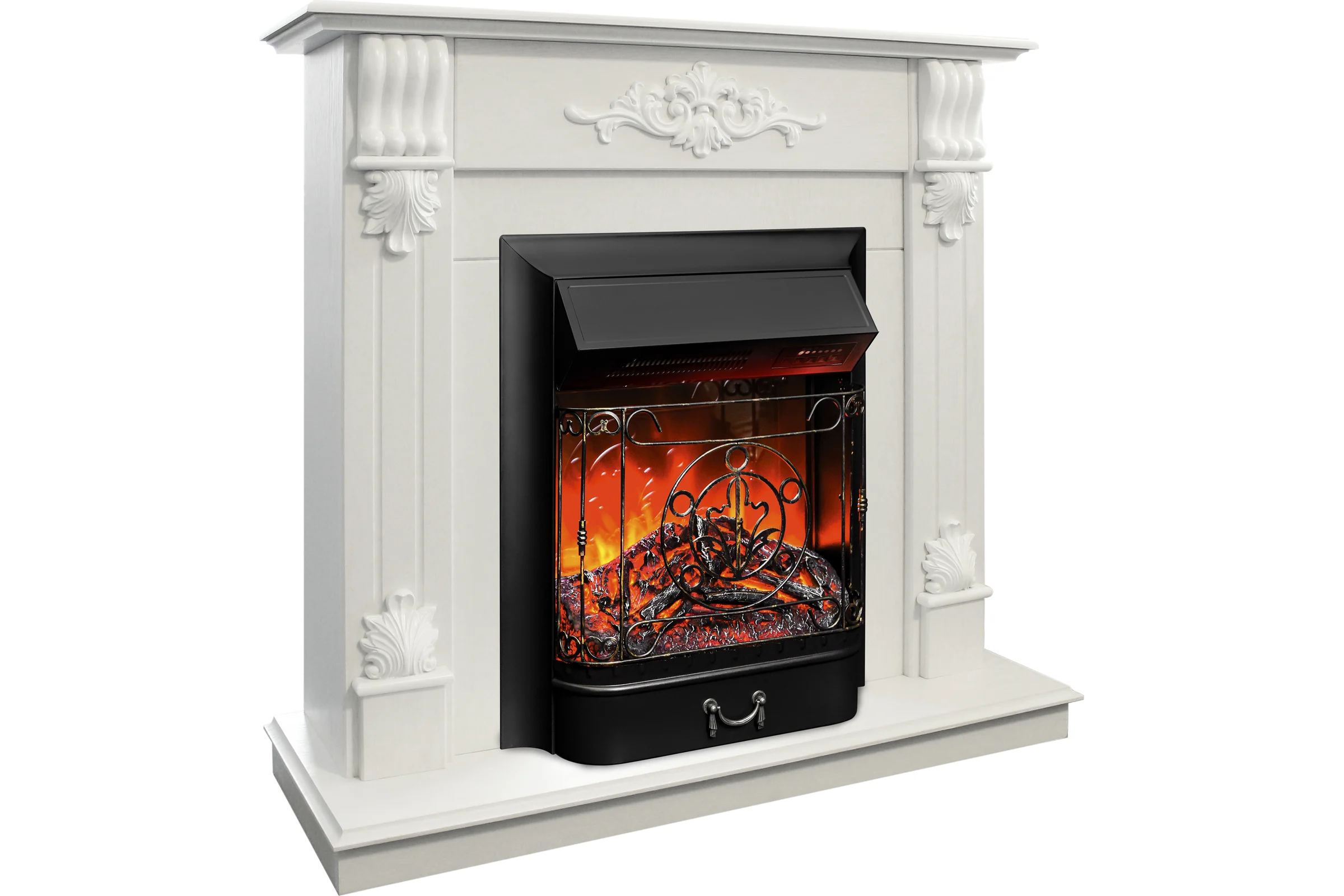 Каминокомплект RealFlame OCTAVA WT MAJESTIC-S LUX BL 10023274