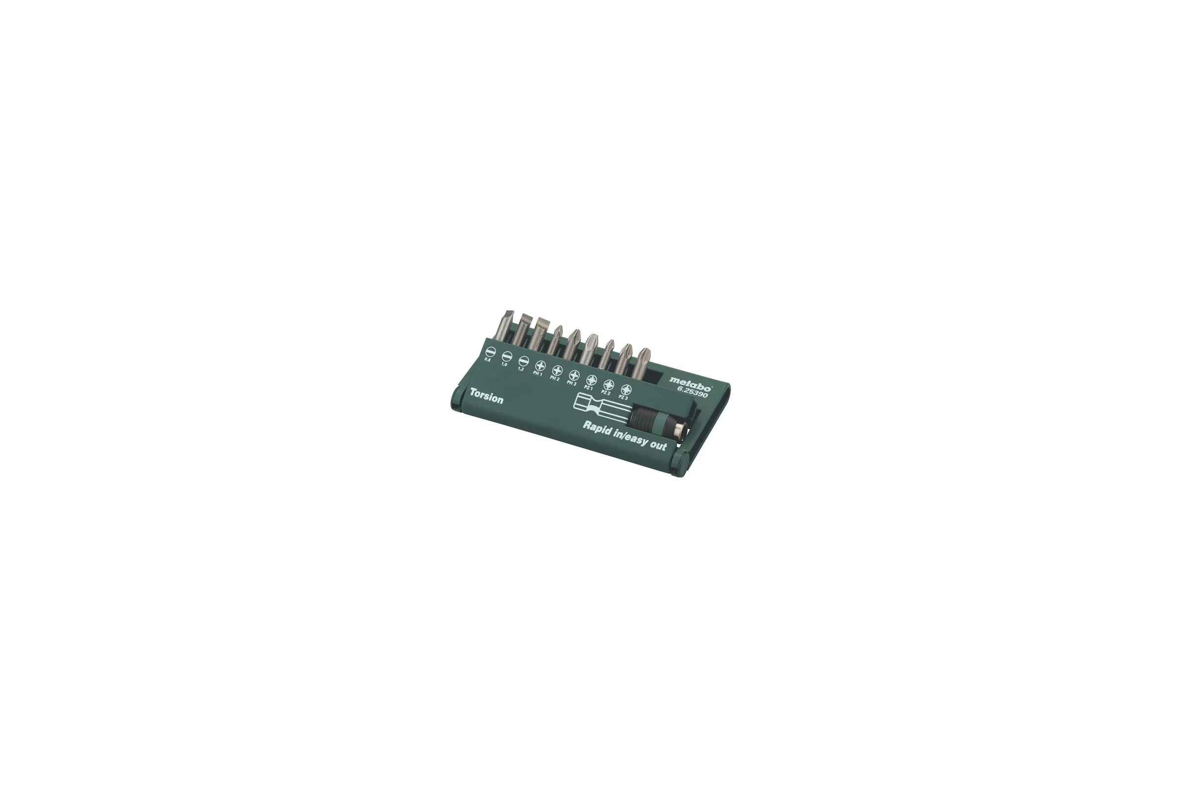 Набор бит (10 предметов) Metabo 625390000