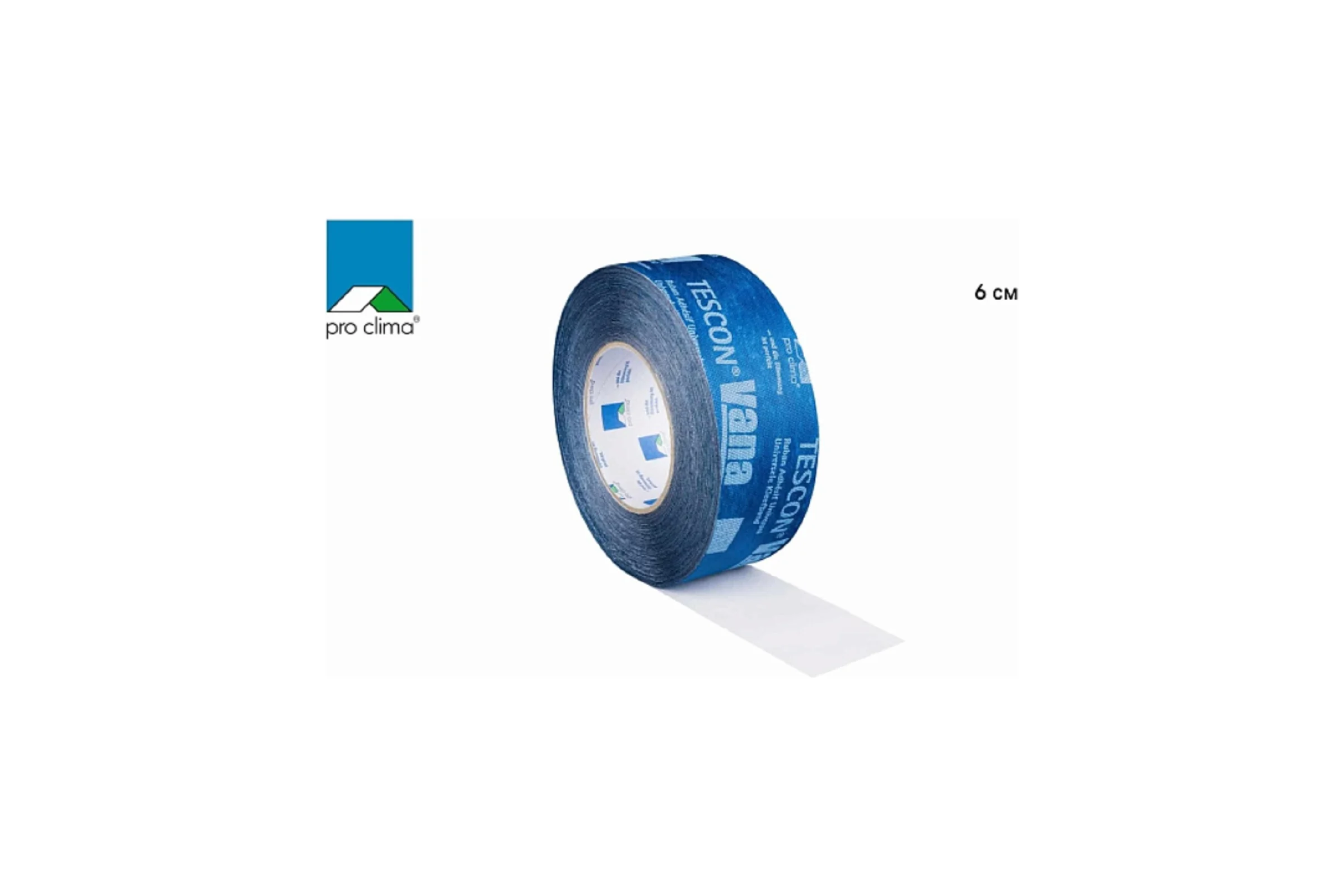 Клейкая лента Pro Сlima TESCON VANA 6 см x 30 м 1AR02070