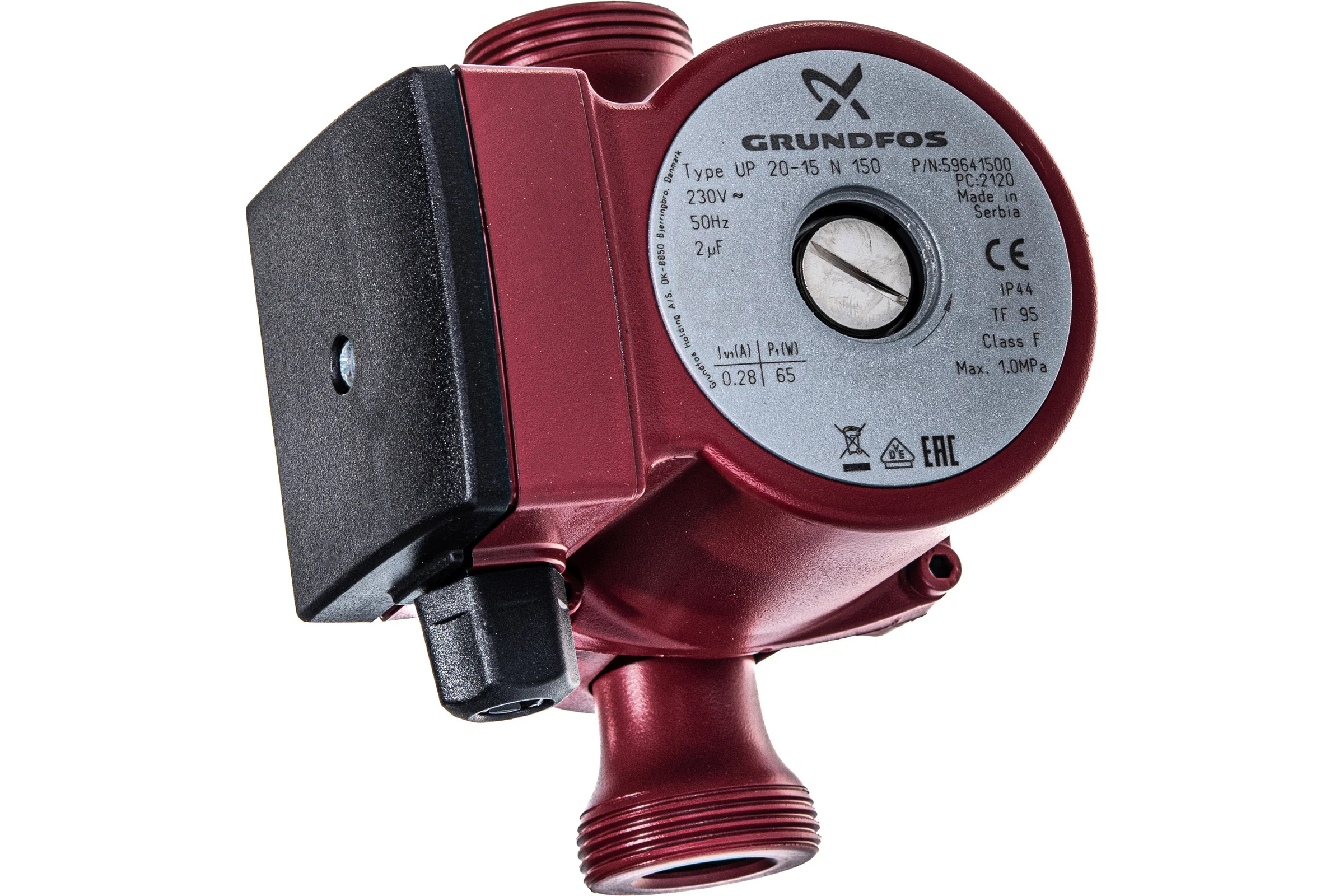 Циркуляционный насос Grundfos UP 20-15 N 59641500
