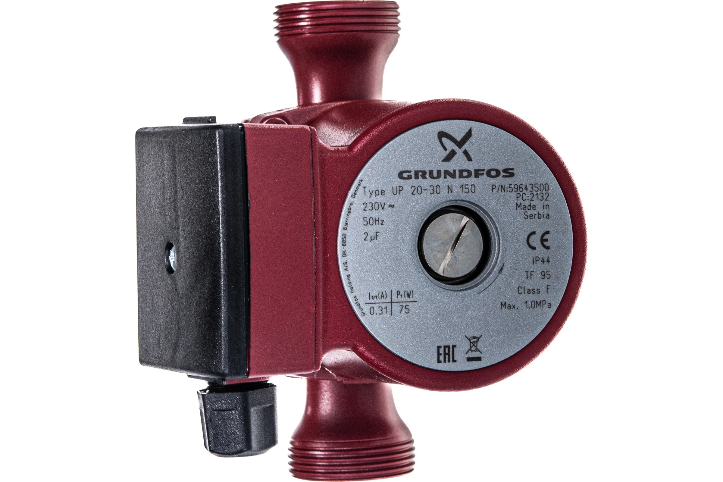 Циркуляционный насос Grundfos UP 20-30 N 59643500