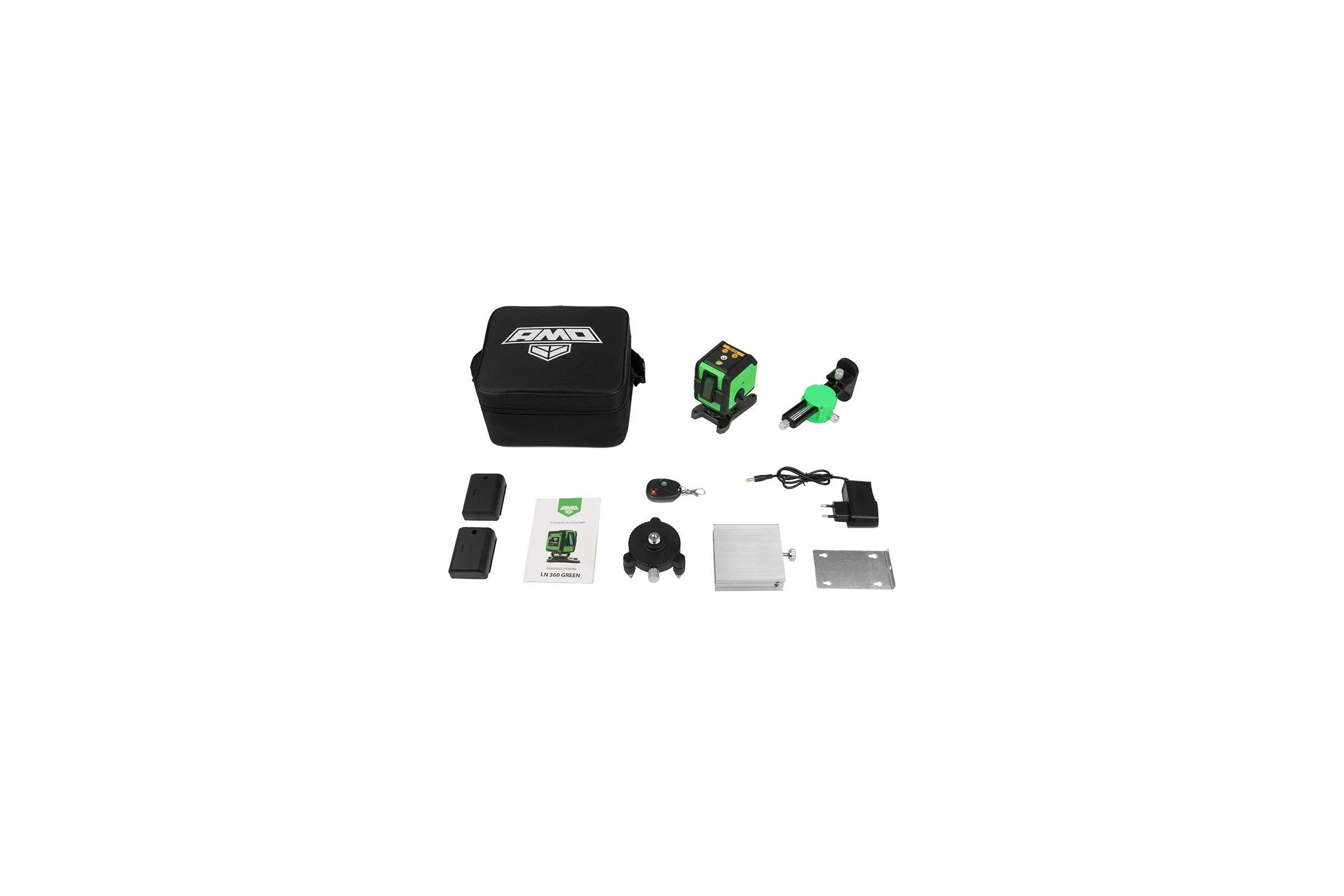 Лазерный нивелир AMO LN 360 GREEN 851674