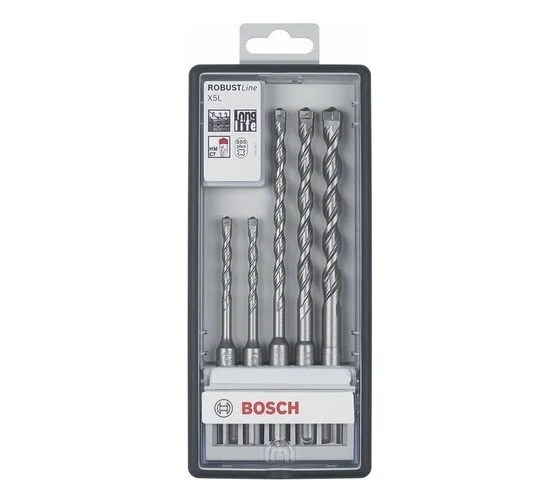 Набор сверл plus-7 ROBUST LINE 5 шт. (SDS-plus) Bosch 2607019932