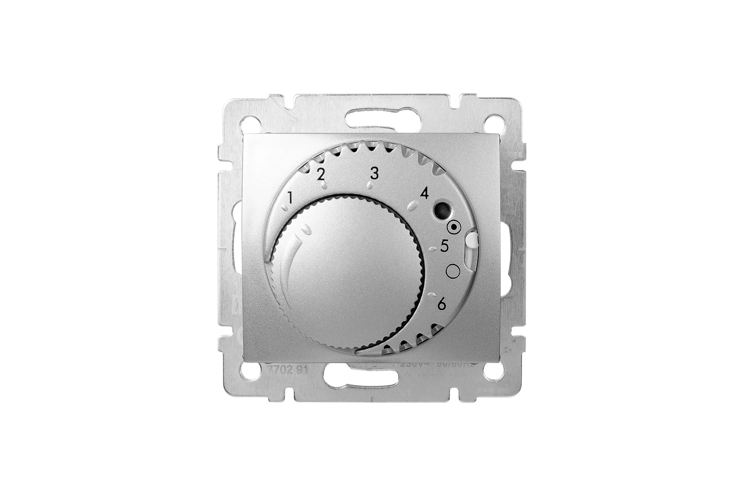 Терморегулятор для тёплого пола Legrand Valena 16А 250В алюминий 770291