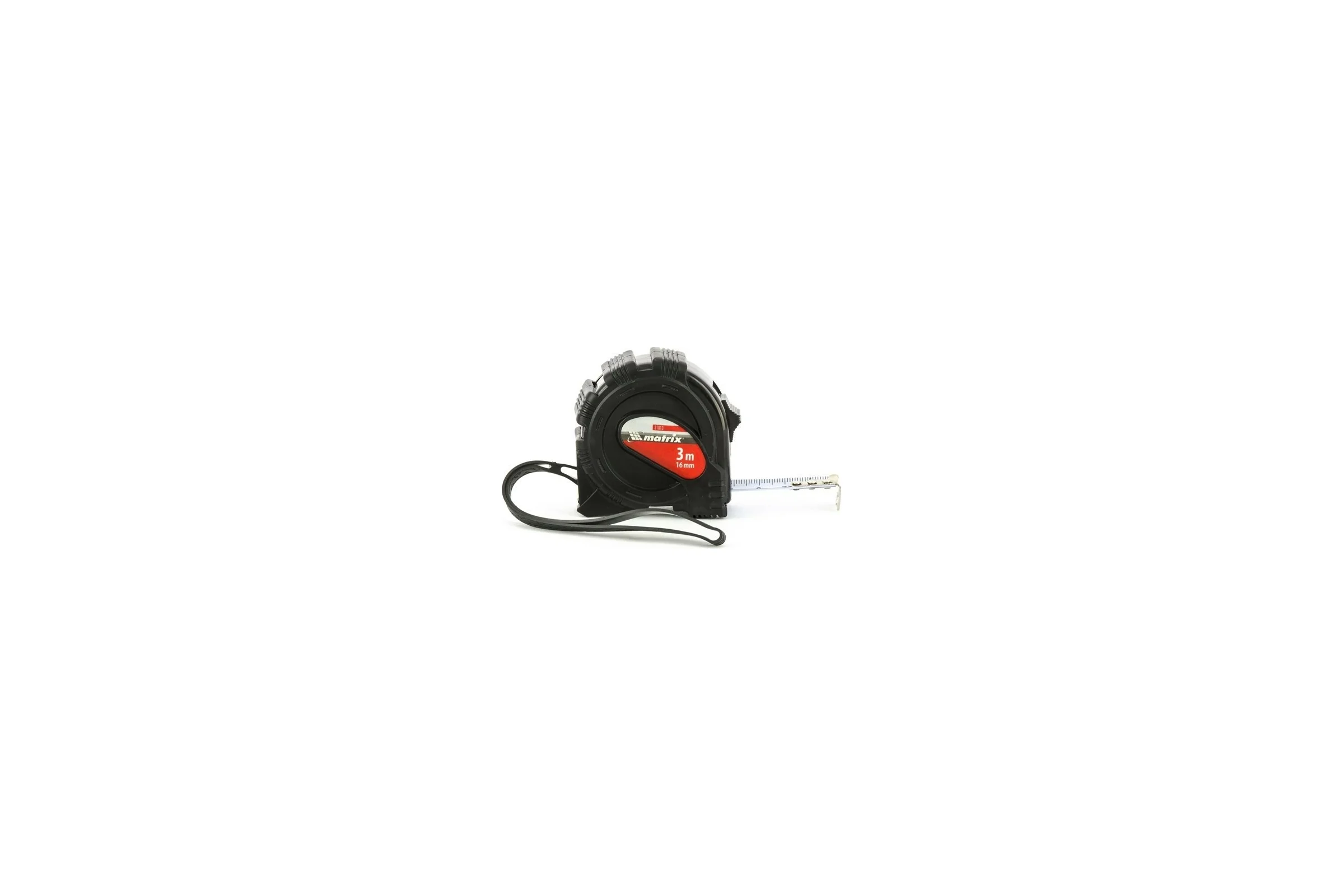 Рулетка 3 м х 16 мм Black MATRIX 31013