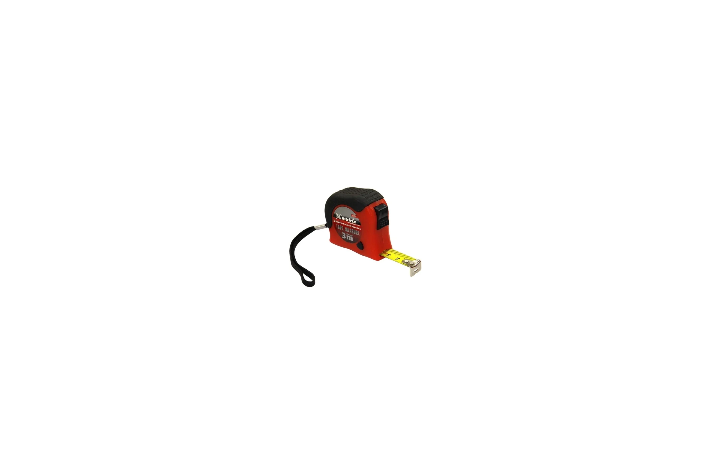 Рулетка 3 м х 16 мм Double fixation MATRIX 31052
