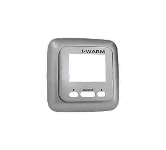 Корпус терморегулятора (серебро) Теплолюкс IWarm 720