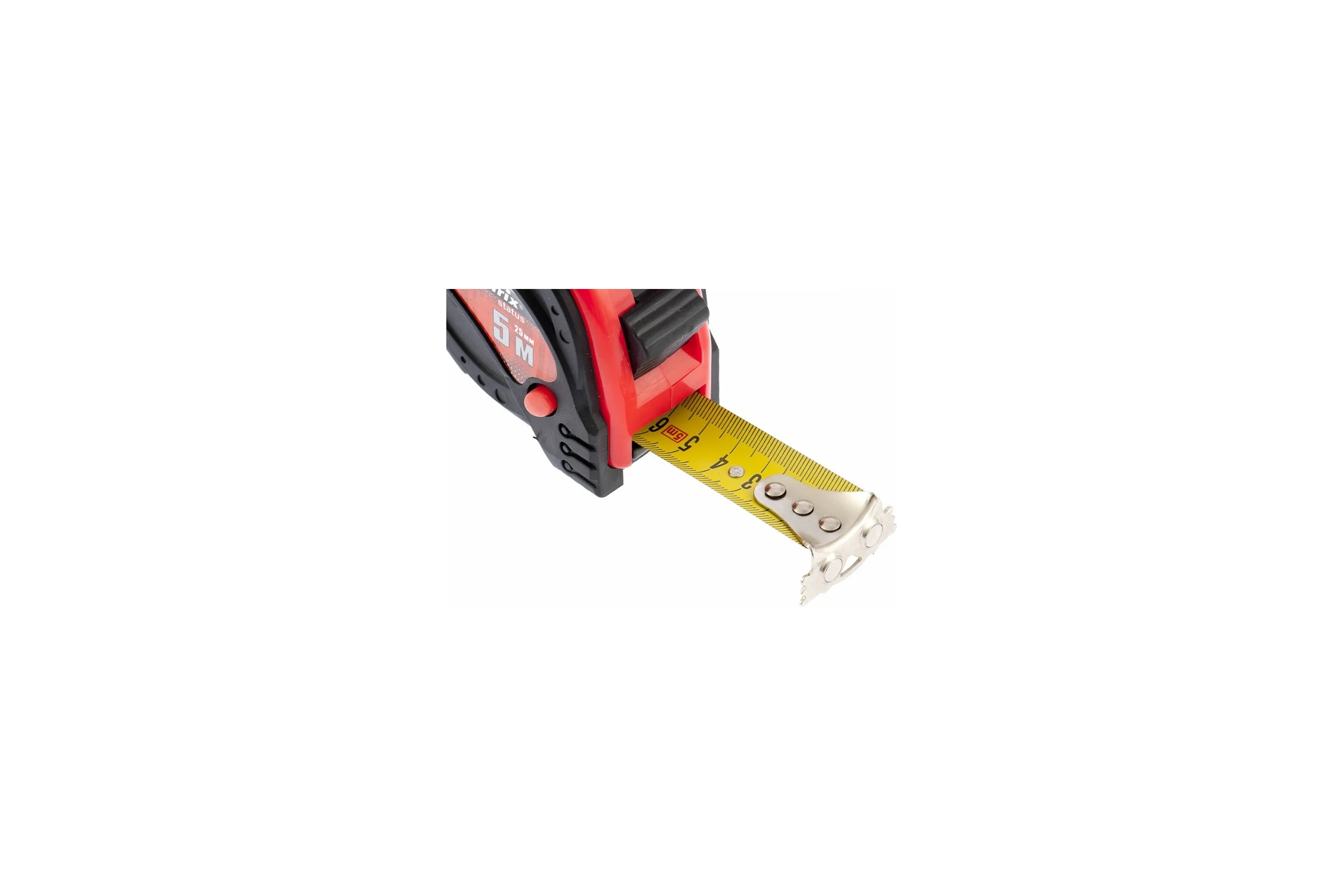 Рулетка 5 м х 25 мм Status magnet 3 fixations MATRIX 31005