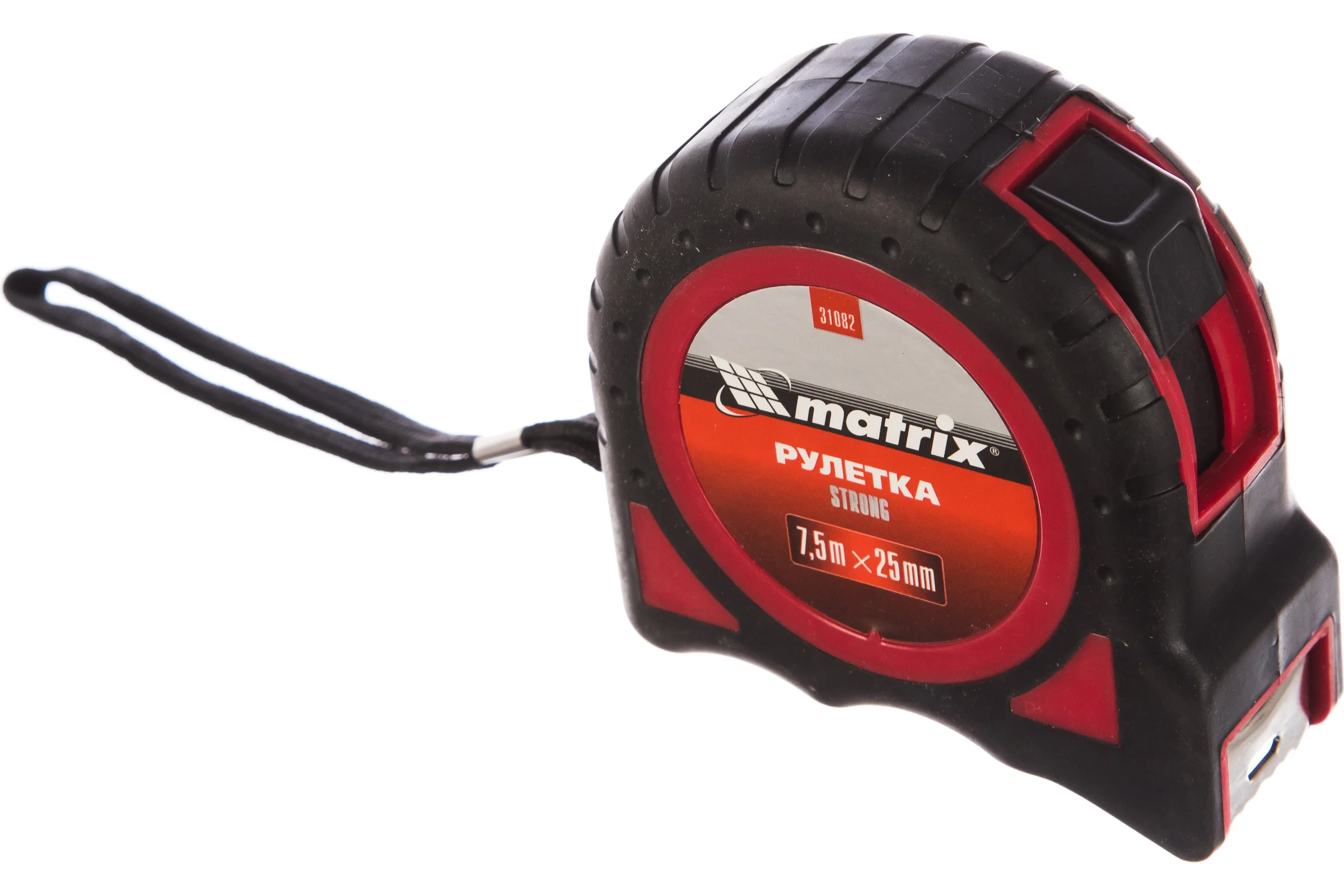 Рулетка 7,5м х 25 мм Strong MATRIX 31082