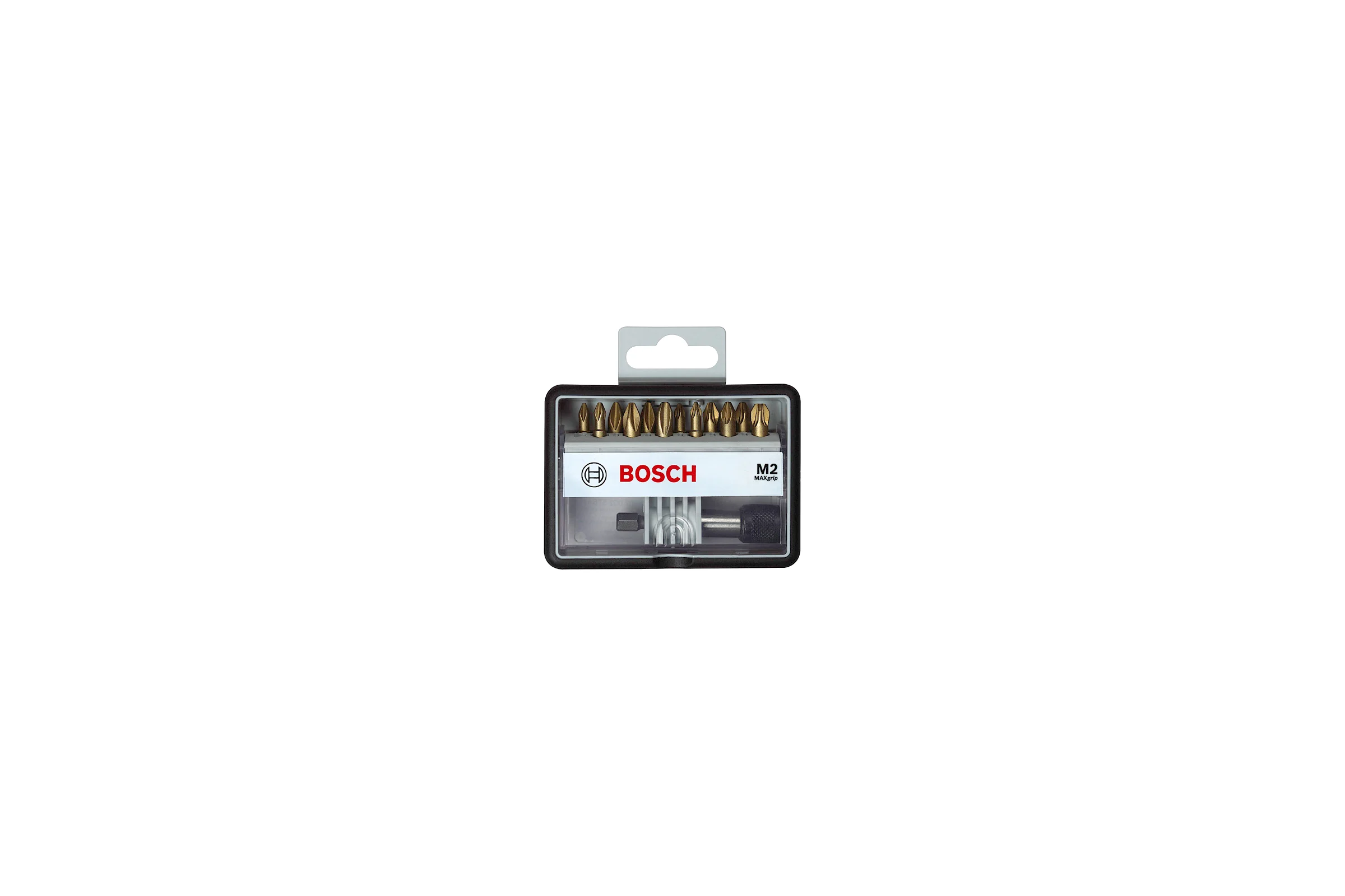 Набор бит (12 шт; Max Grip) Robust Line M2 TIN Bosch 2607002578