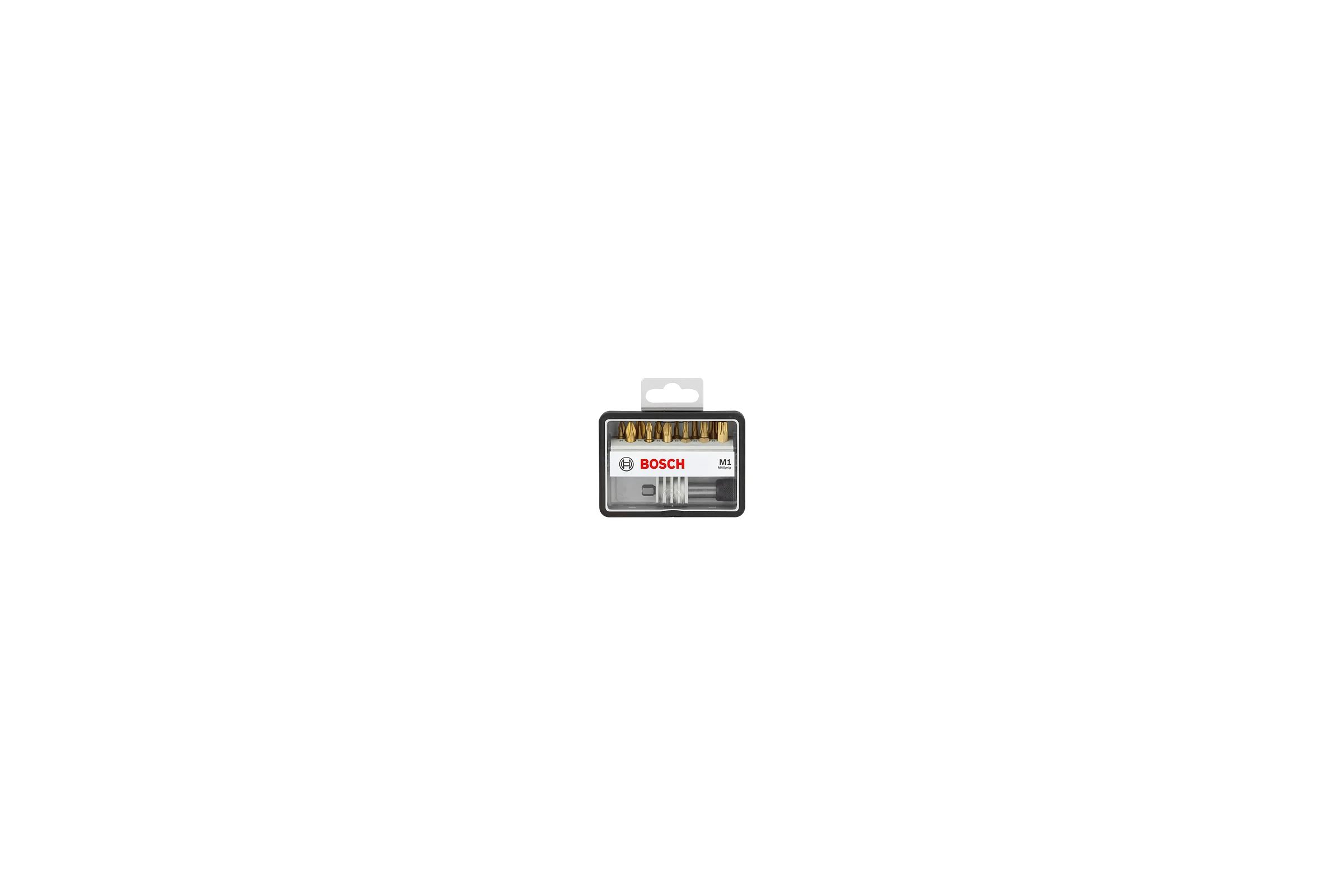 Набор бит (12 шт; Max Grip) Robust Line M1 TIN Bosch 2607002577