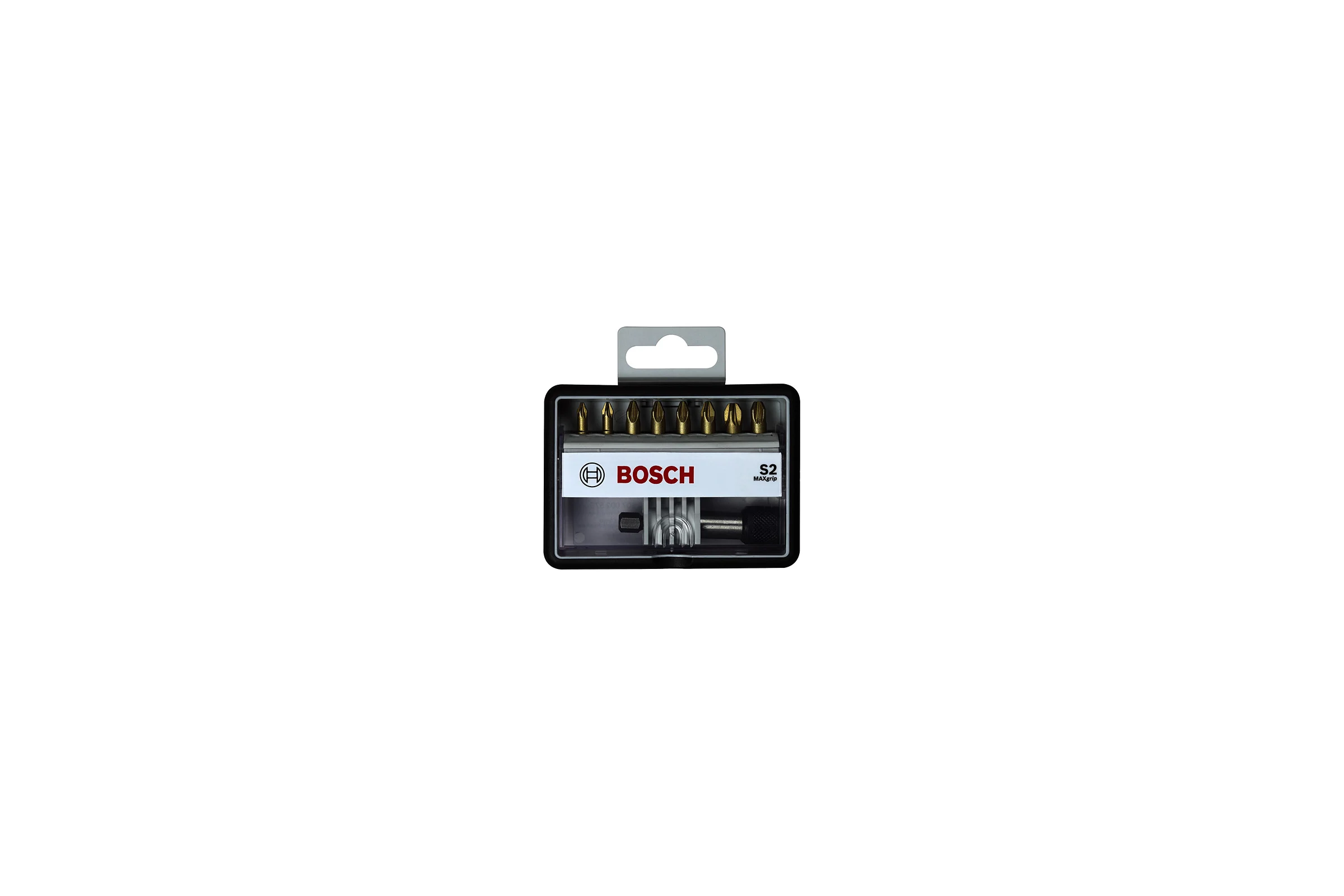 Набор бит (8 шт; Max Grip) Robust Line S2 TIN Bosch 2607002575