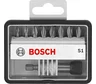 Набор бит (8 шт; Max Grip) Robust Line S1 TIN Bosch 2607002574