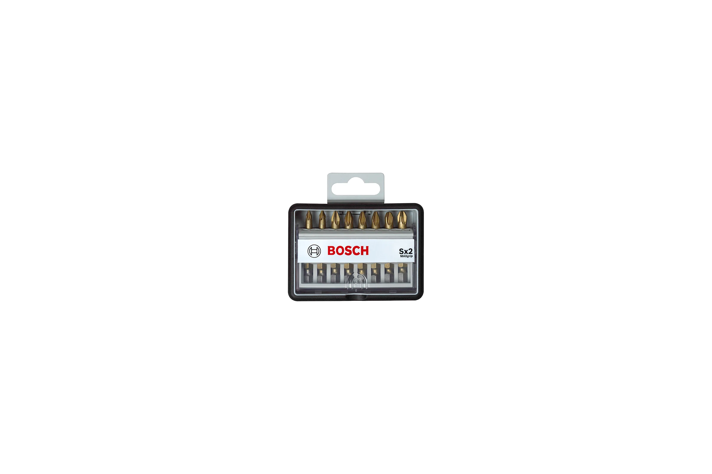 Набор бит (8 шт; Max Grip) Robust Line Sx2 TIN Bosch 2607002571