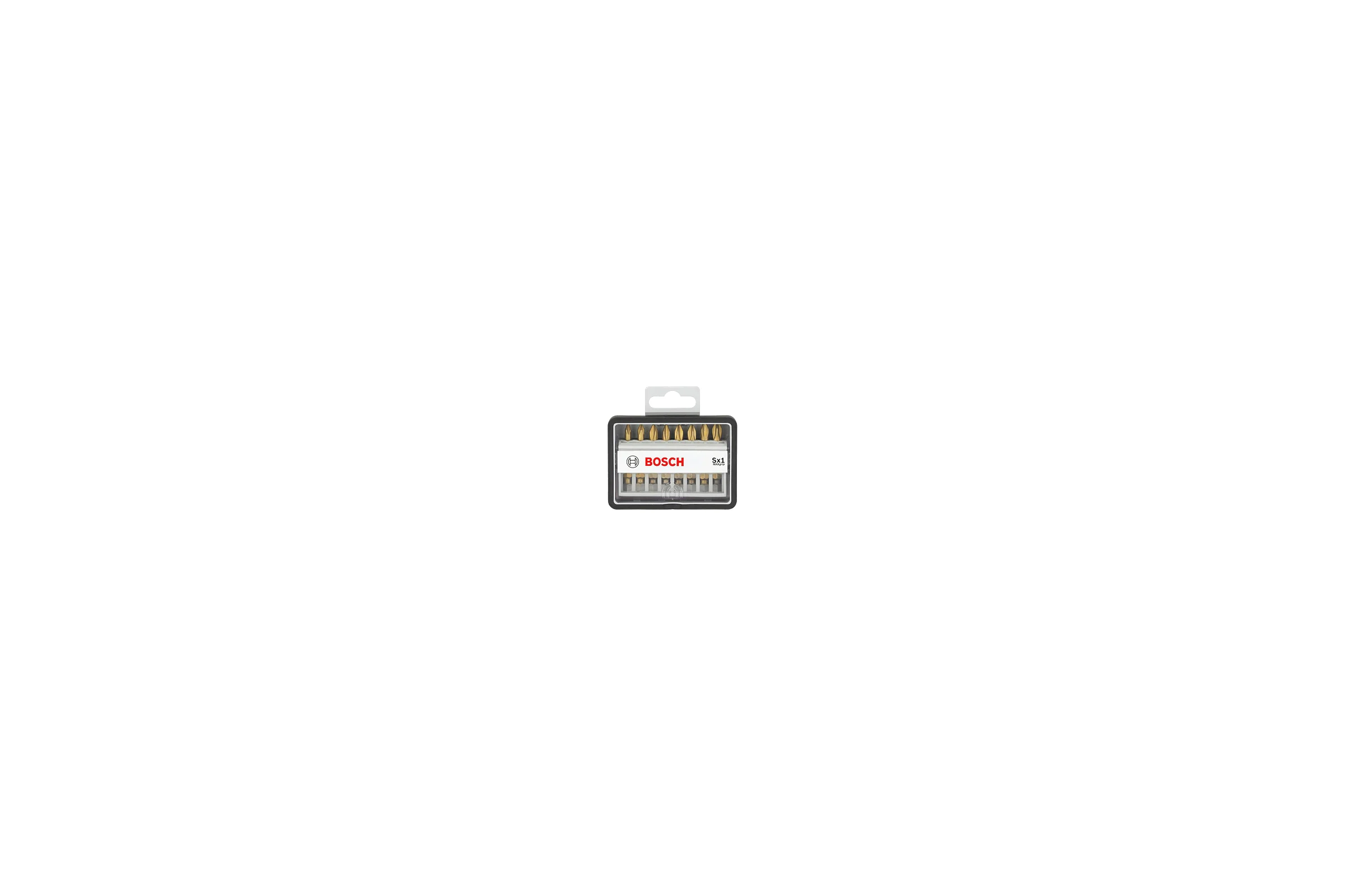 Набор бит (8 шт; Max Grip) Robust Line Sx1 TIN Bosch 2607002570