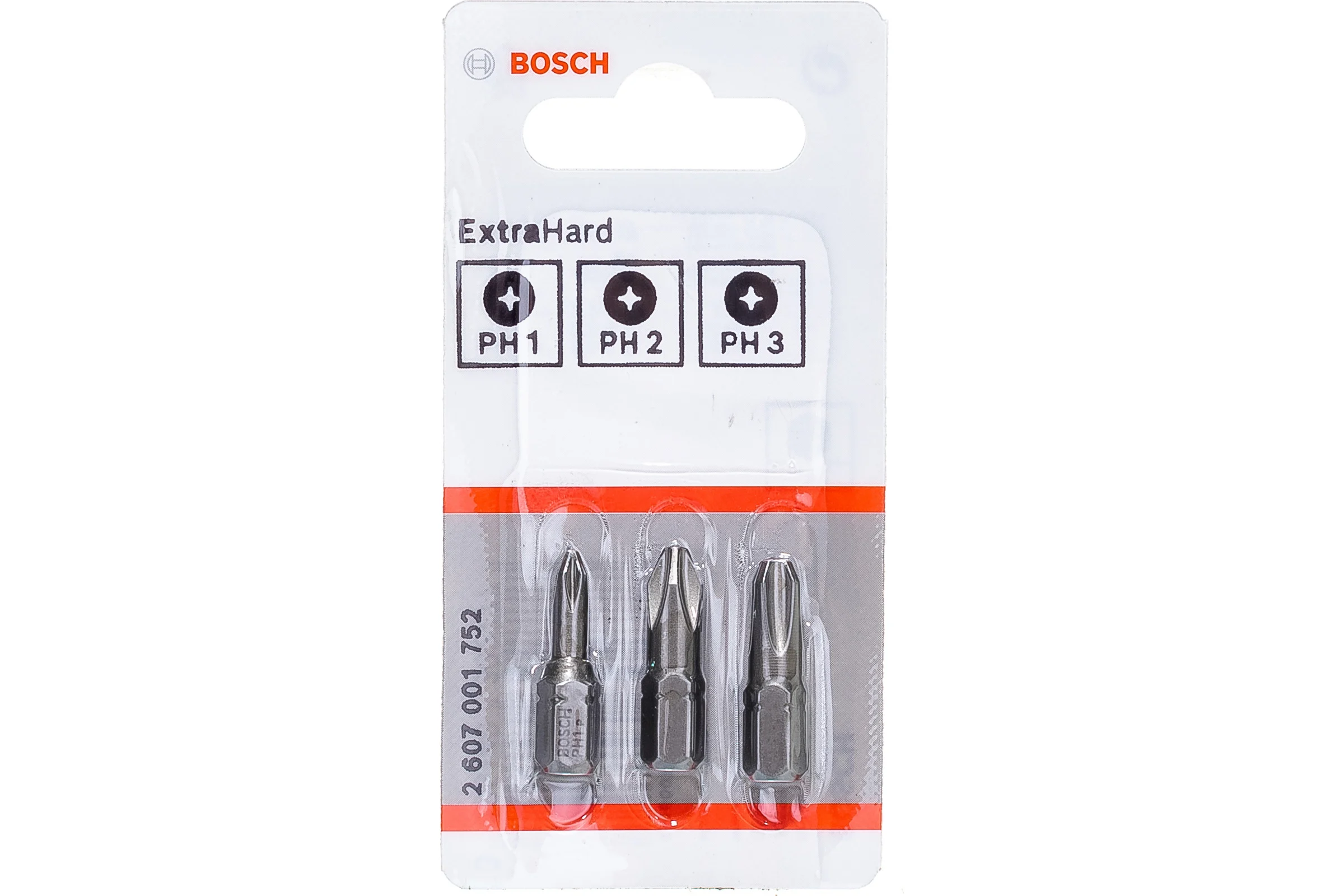 Набор бит (3 шт; 25 мм) Bosch 2.607.001.752
