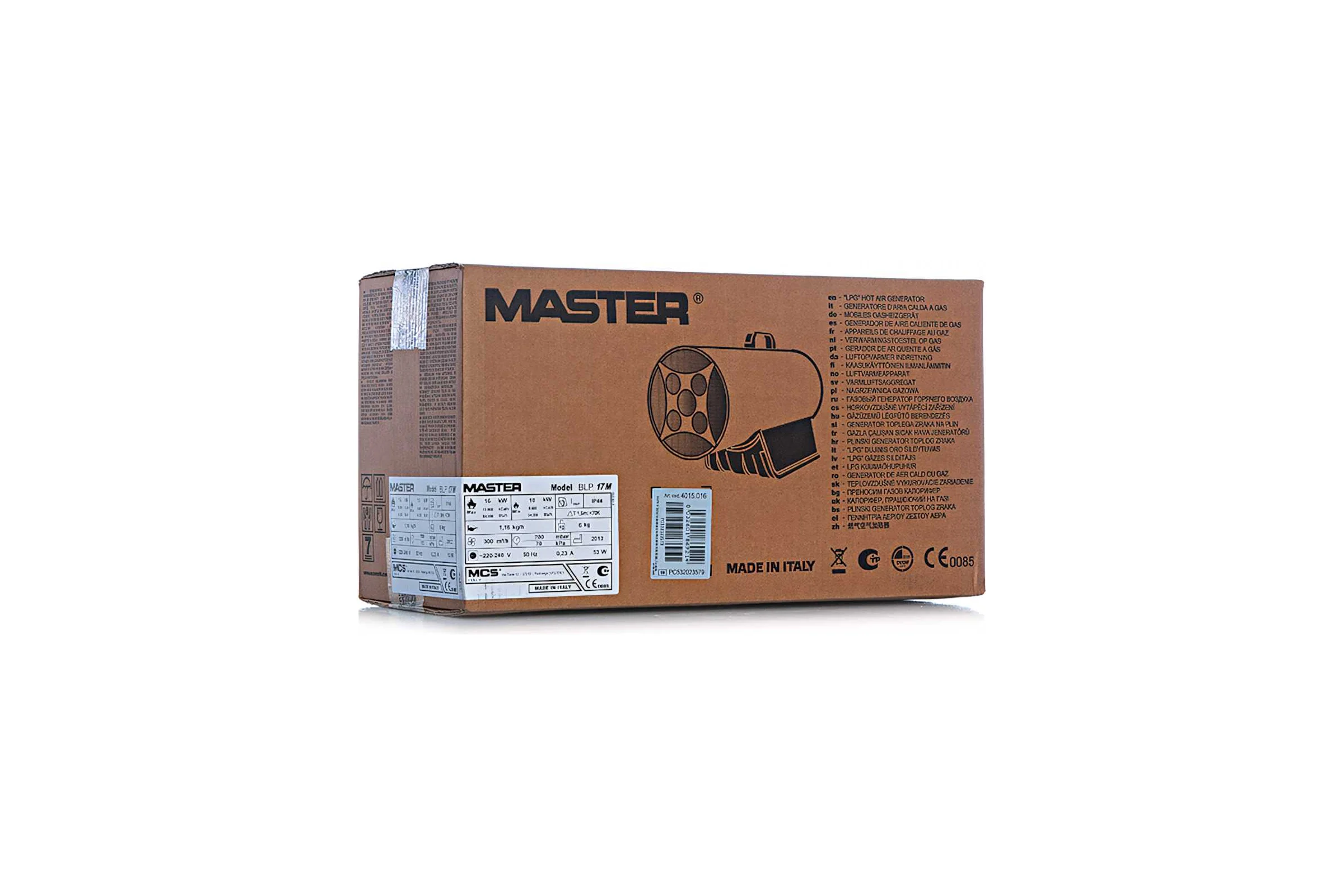 Газовая тепловая пушка MASTER BLP 17 M