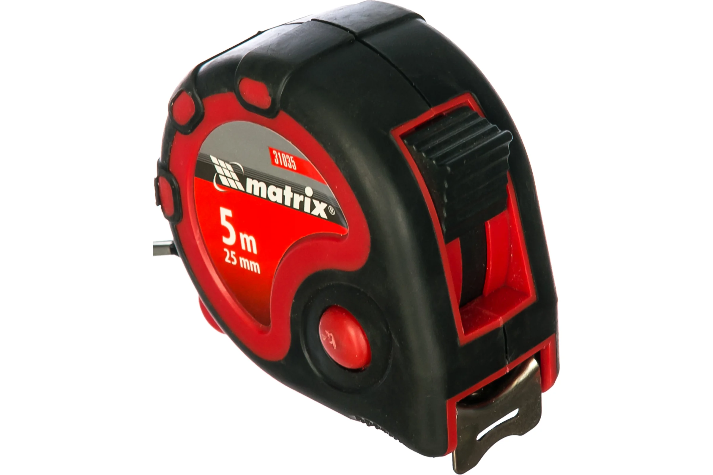 Рулетка 5 м х 25 мм Status 3 fixations MATRIX 31035