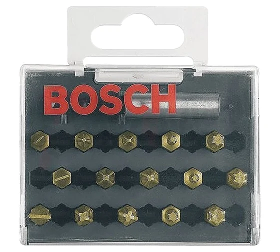 Набор бит (25 мм; 15 шт) LS/PH/PZ/T TIN Bosch 2607001929