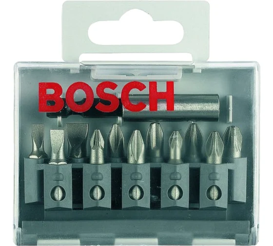 Набор бит (25 мм; 11 шт) LS/PH/PZ XH Bosch 2607001923