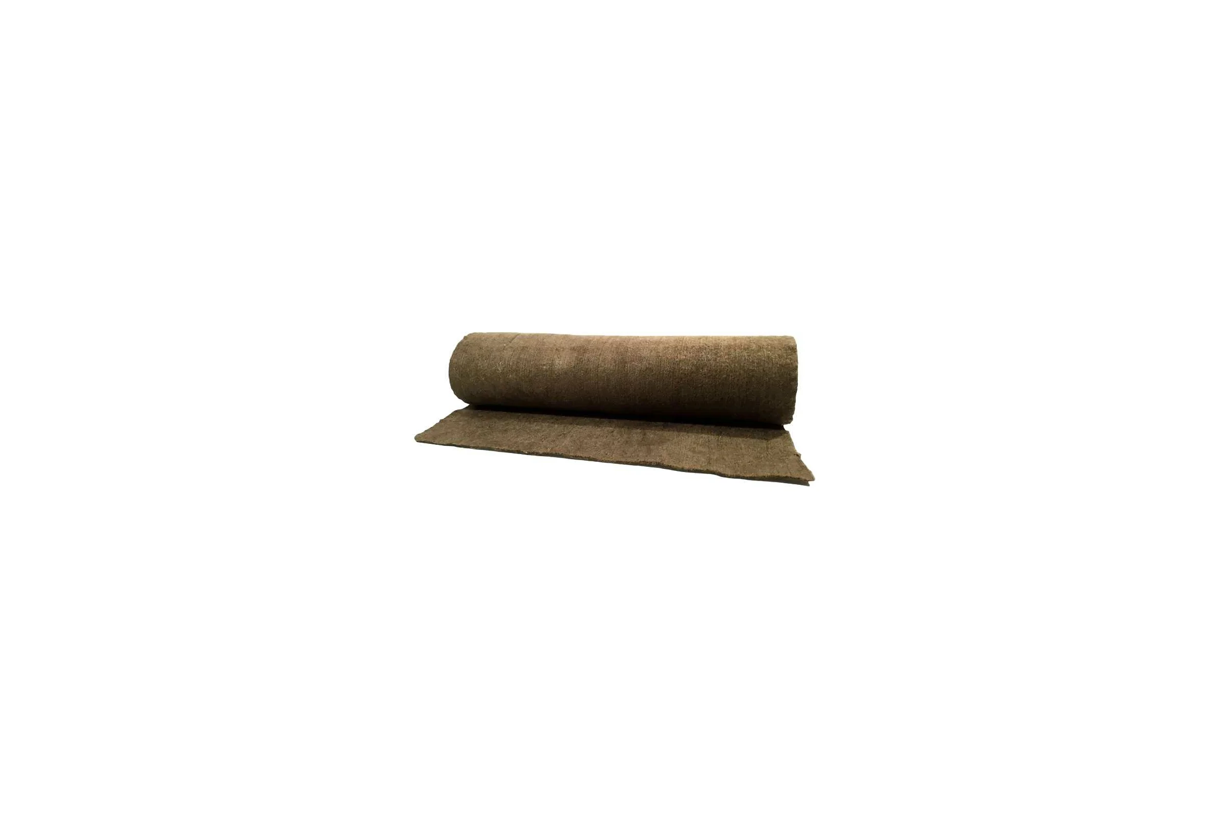 Базальтовый мат BASFIBER 10000x1200x10 мм, 12 м2, огнеупорный, 700 C БИМ 10 -рулон