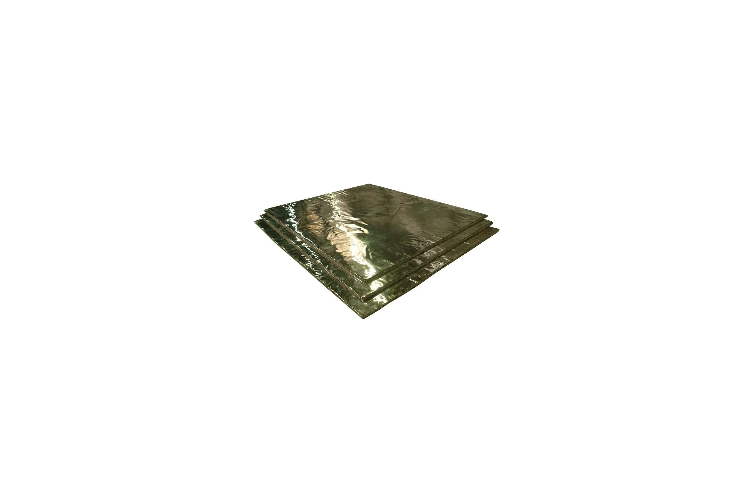 Базальтовый картон с фольгой BASFIBER 1000x600x12 мм, 15 шт., 9 м2, огнеупорный, 700 C БИМ 12 2П-Ф 15