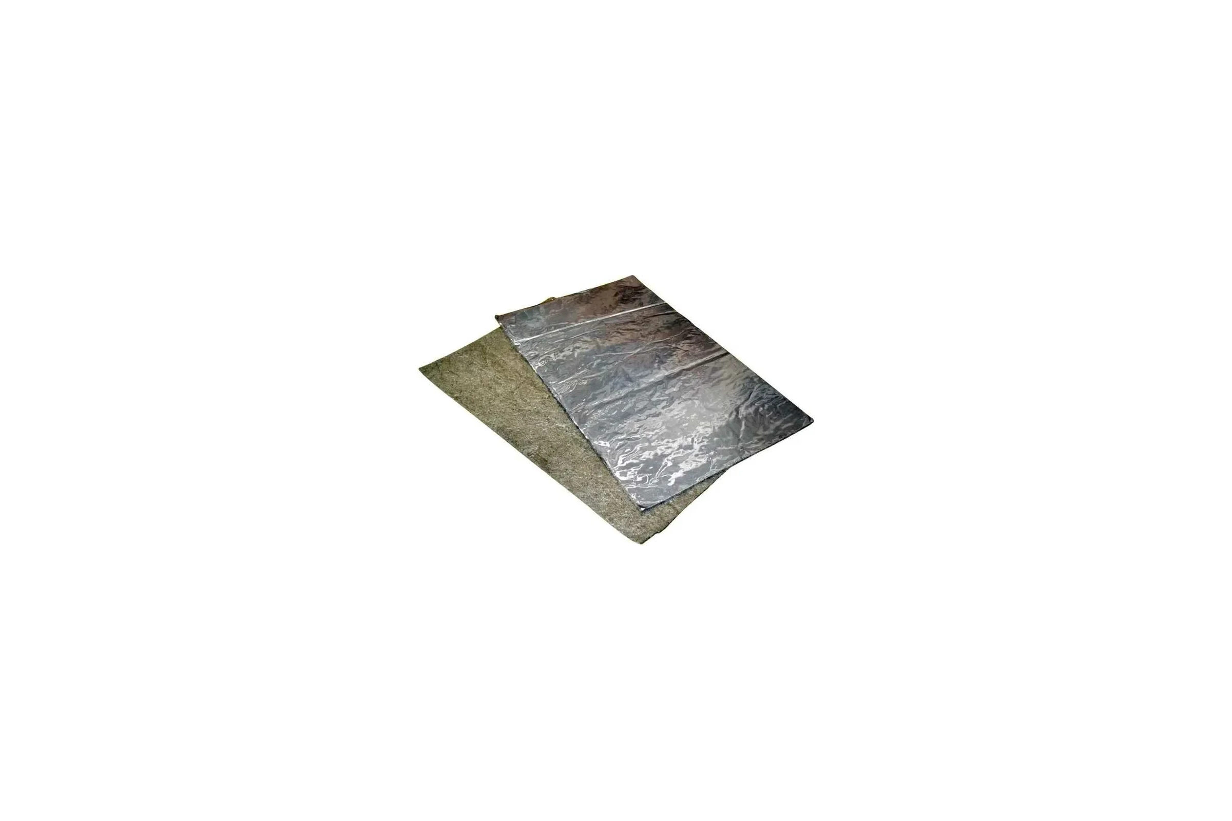 Базальтовый картон с фольгой BASFIBER 1000x600x8 мм, 15 шт., 9 м2, огнеупорный, 700C БИМ 8 2П-Ф 15