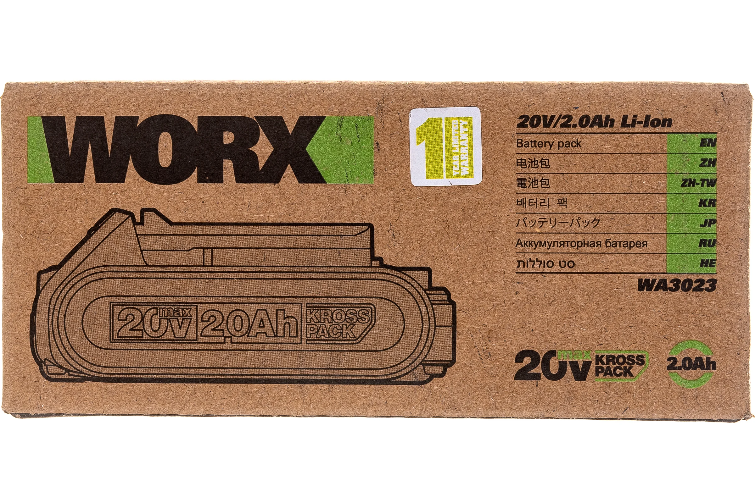 Аккумулятор WORX Professional WA3023