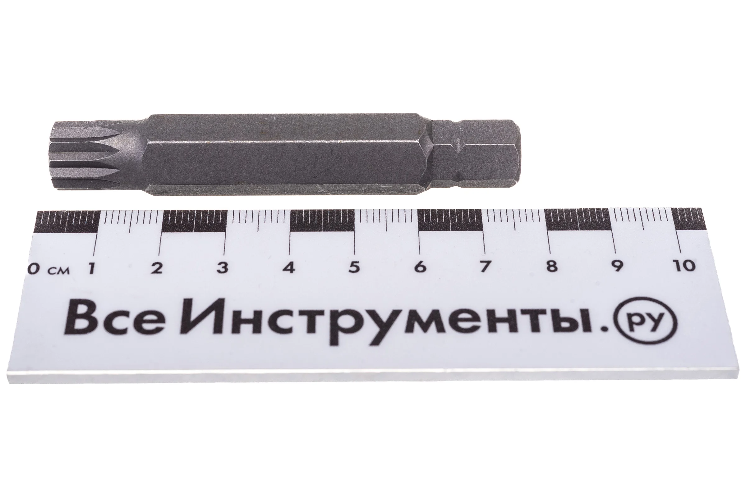 Бита (SPLINE; 10 мм; М12; 75 мм) Jonnesway D10M75M12A