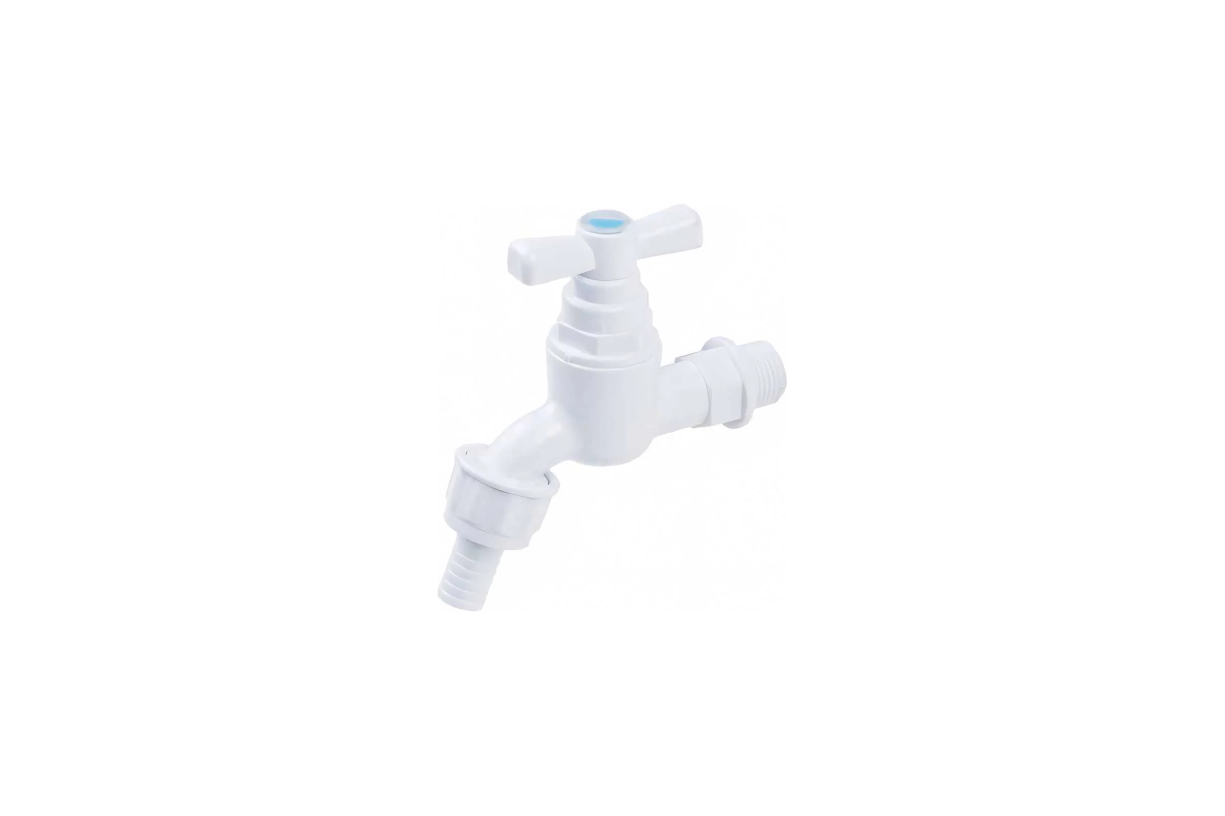 Водоразборный пластиковый кран для шланга AV Engineering 1/2" AVE099001
