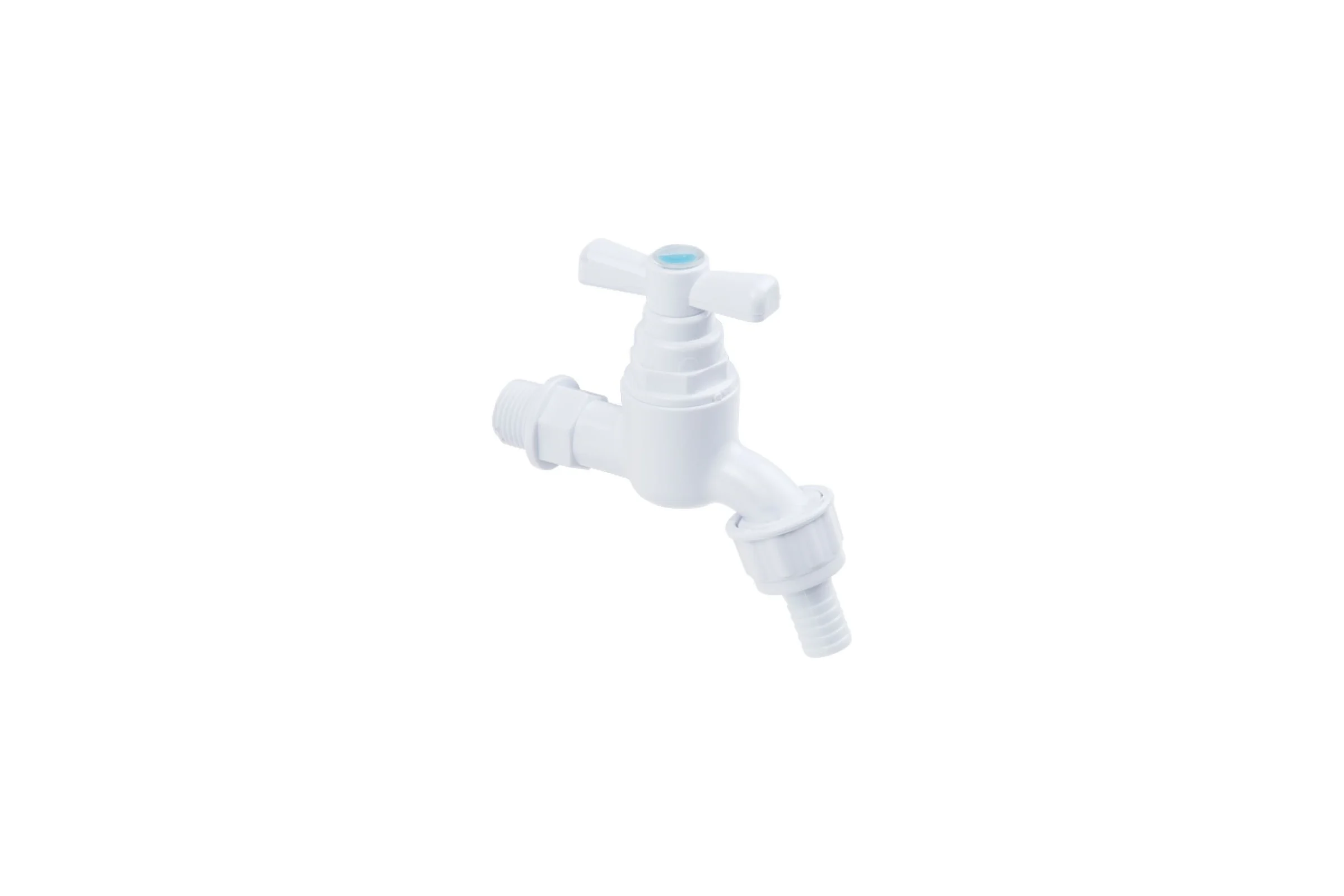 Водоразборный пластиковый кран для шланга AV Engineering 1/2" AVE099001