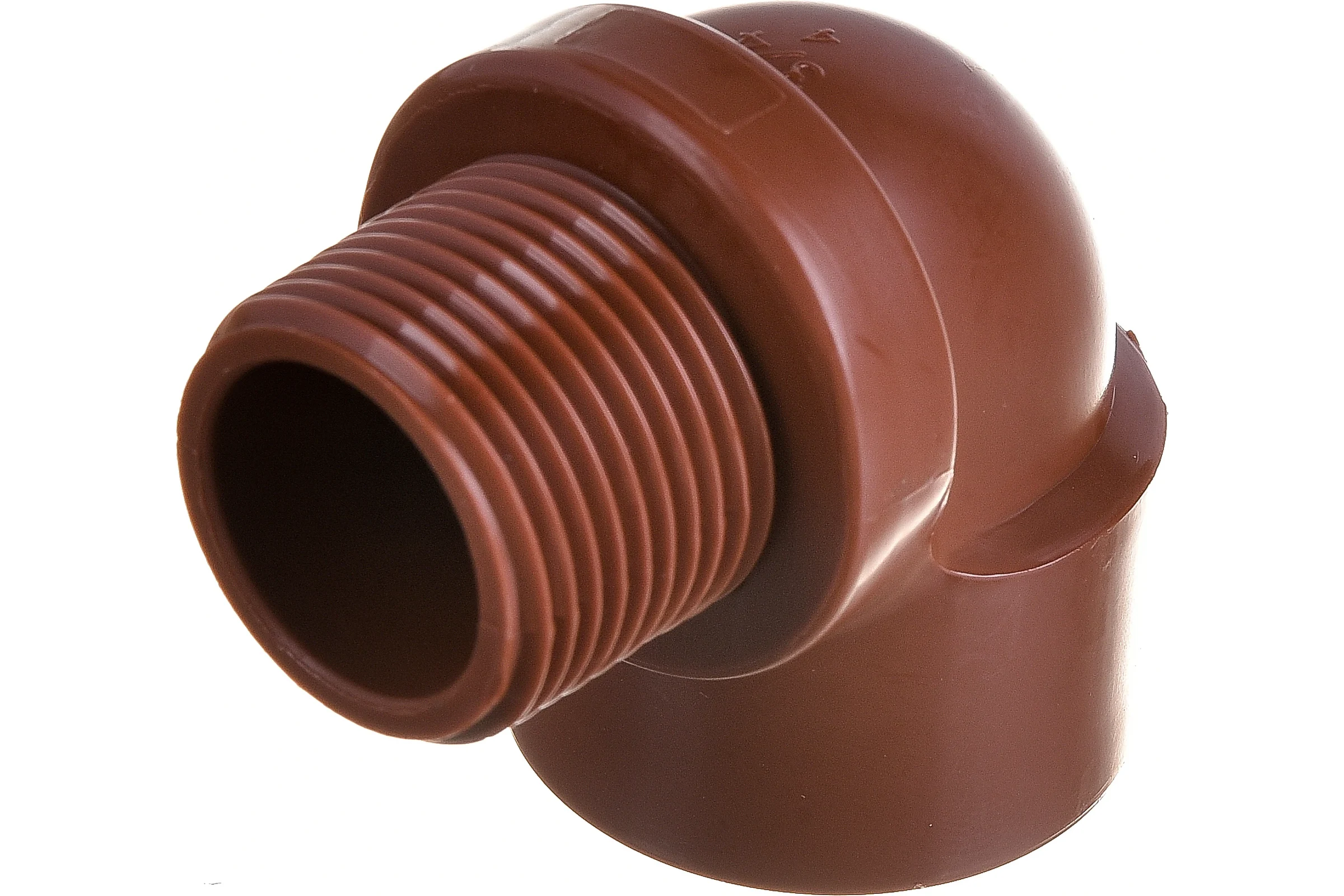 Угольник ПП AV Engineering 3/4" с внутренней-наружной резьбой, коричневый AVE159019
