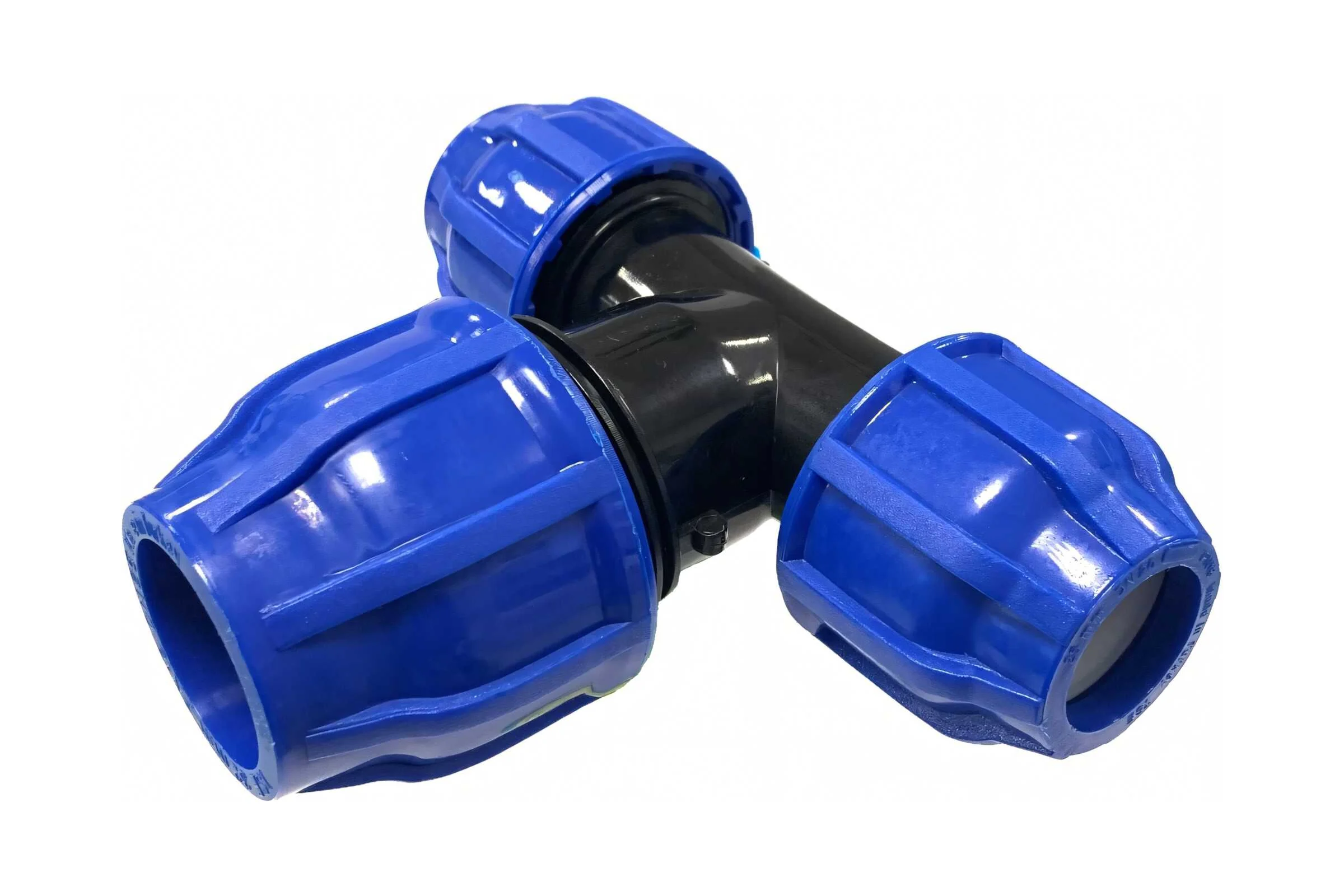 Компрессионный переходной тройник TEBO ПНД 25x32x25 9026