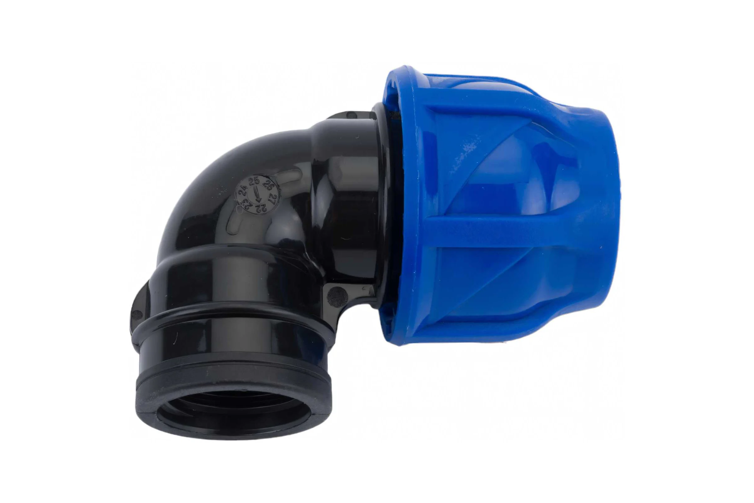 Отвод компрессионный TEBO ПНД вн. резьба 20x1/2" T-ПНД.О.4.20-12.CN