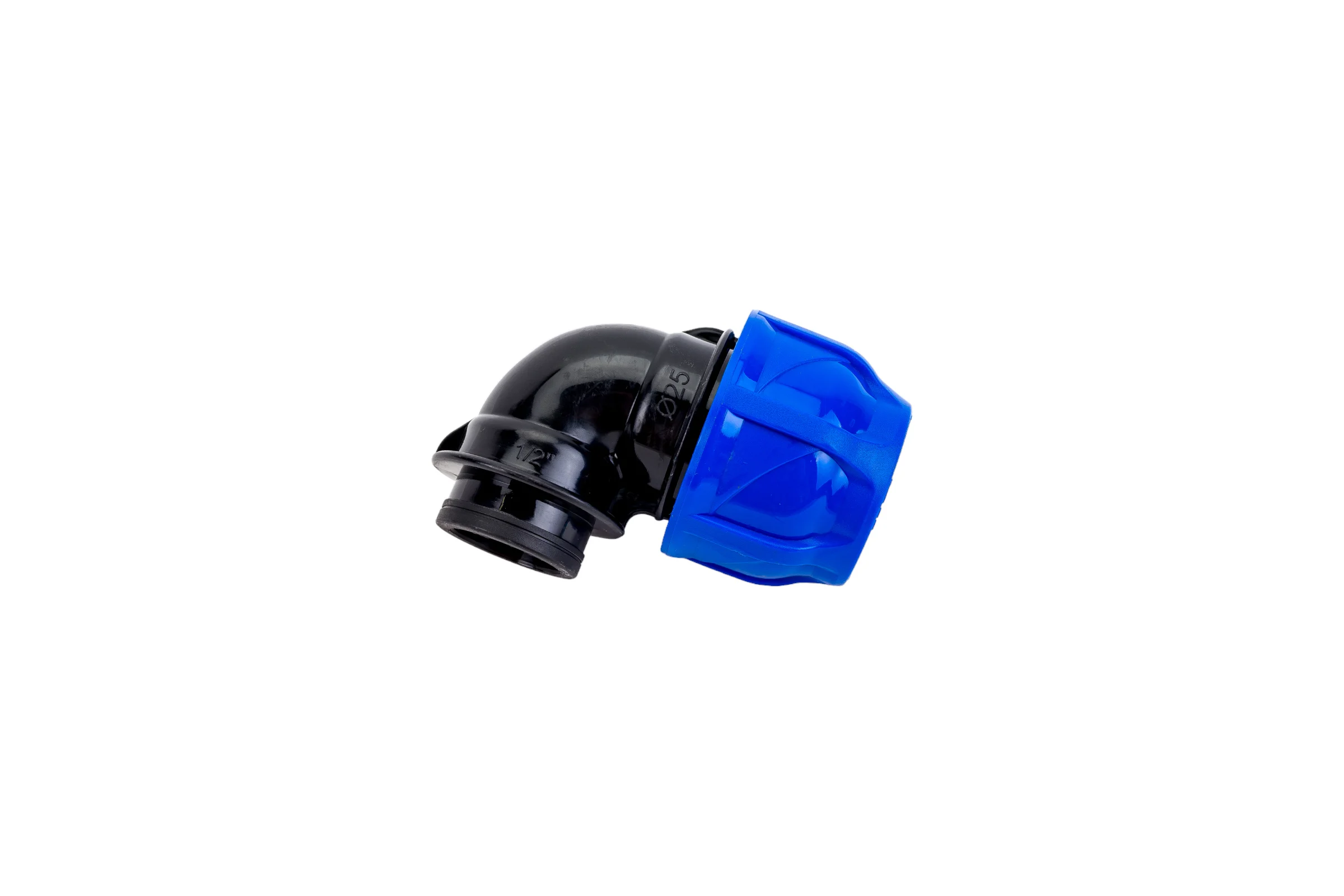 Компрессионный отвод TEBO ПНД  вн. резьба 25x1/2" T-ПНД.О.4.25-12.CN