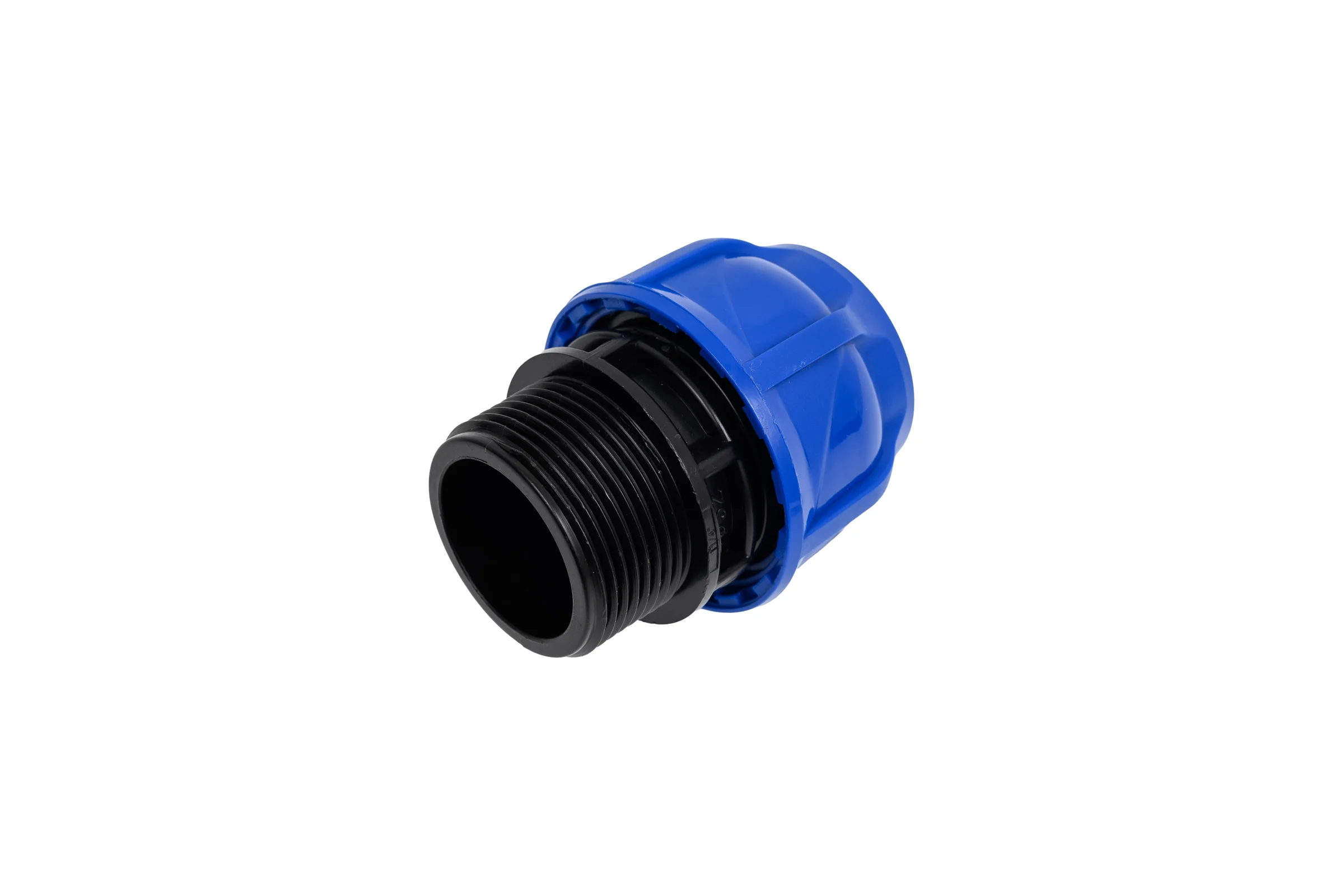Компрессионная муфта TEBO ПНД нар. резьба 32x1.1/4" T-ПНД.М.5.32-114.CN