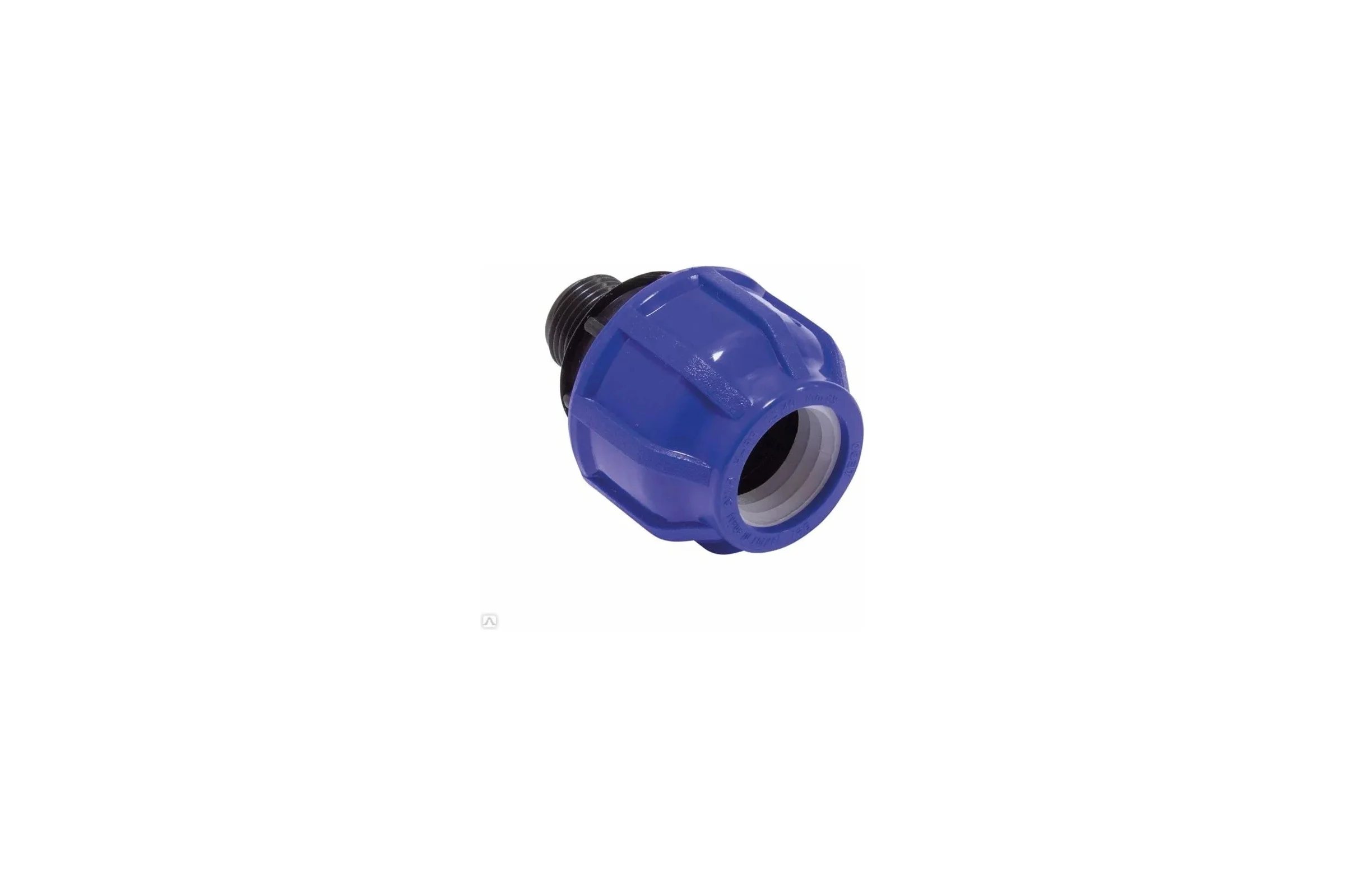 Муфта TEBO ПНД компрессионная нар. резьба 63x2.1/2" T-ПНД.М.5.63-212.CN