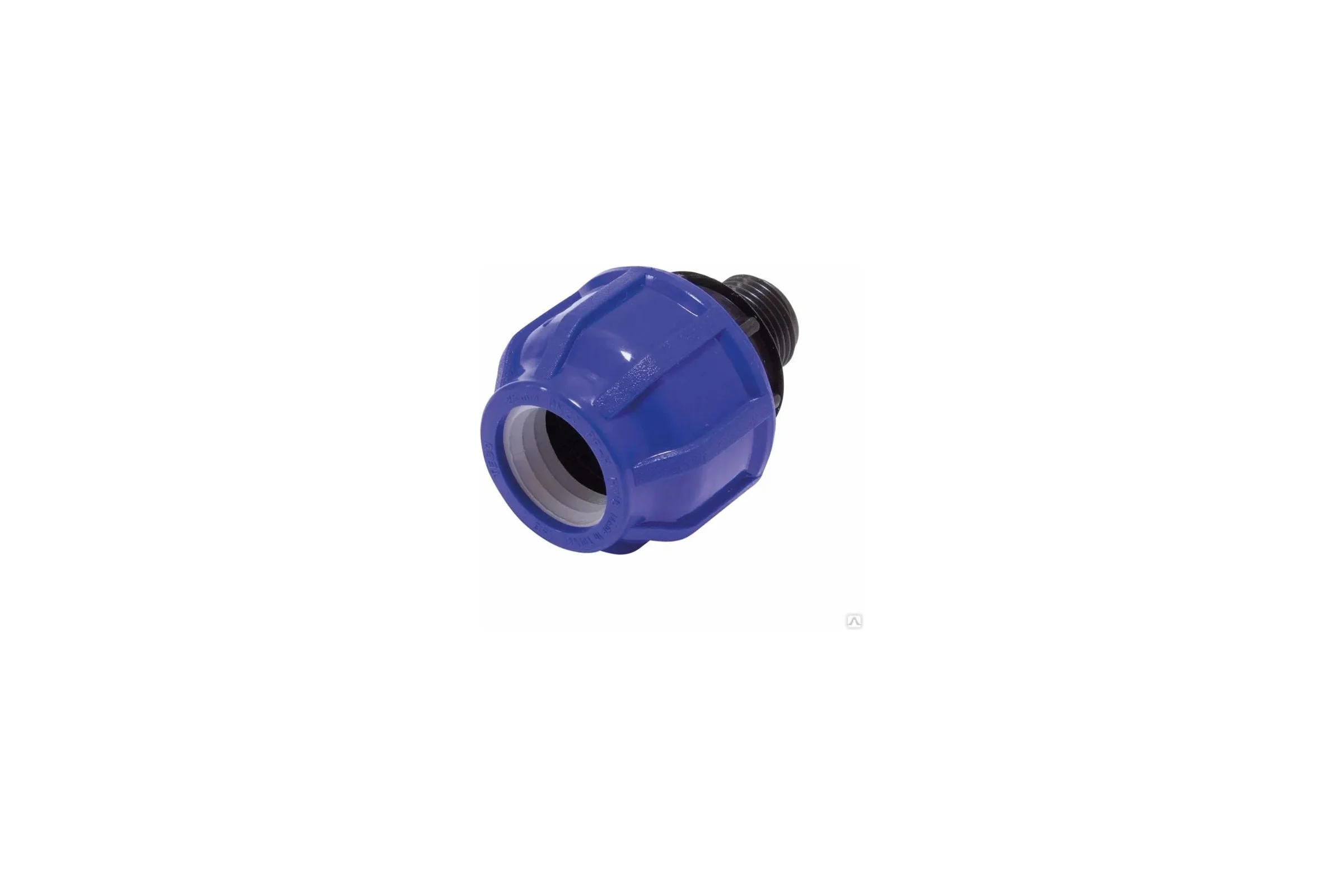 Муфта TEBO ПНД компрессионная нар. резьба 63x2.1/2" T-ПНД.М.5.63-212.CN