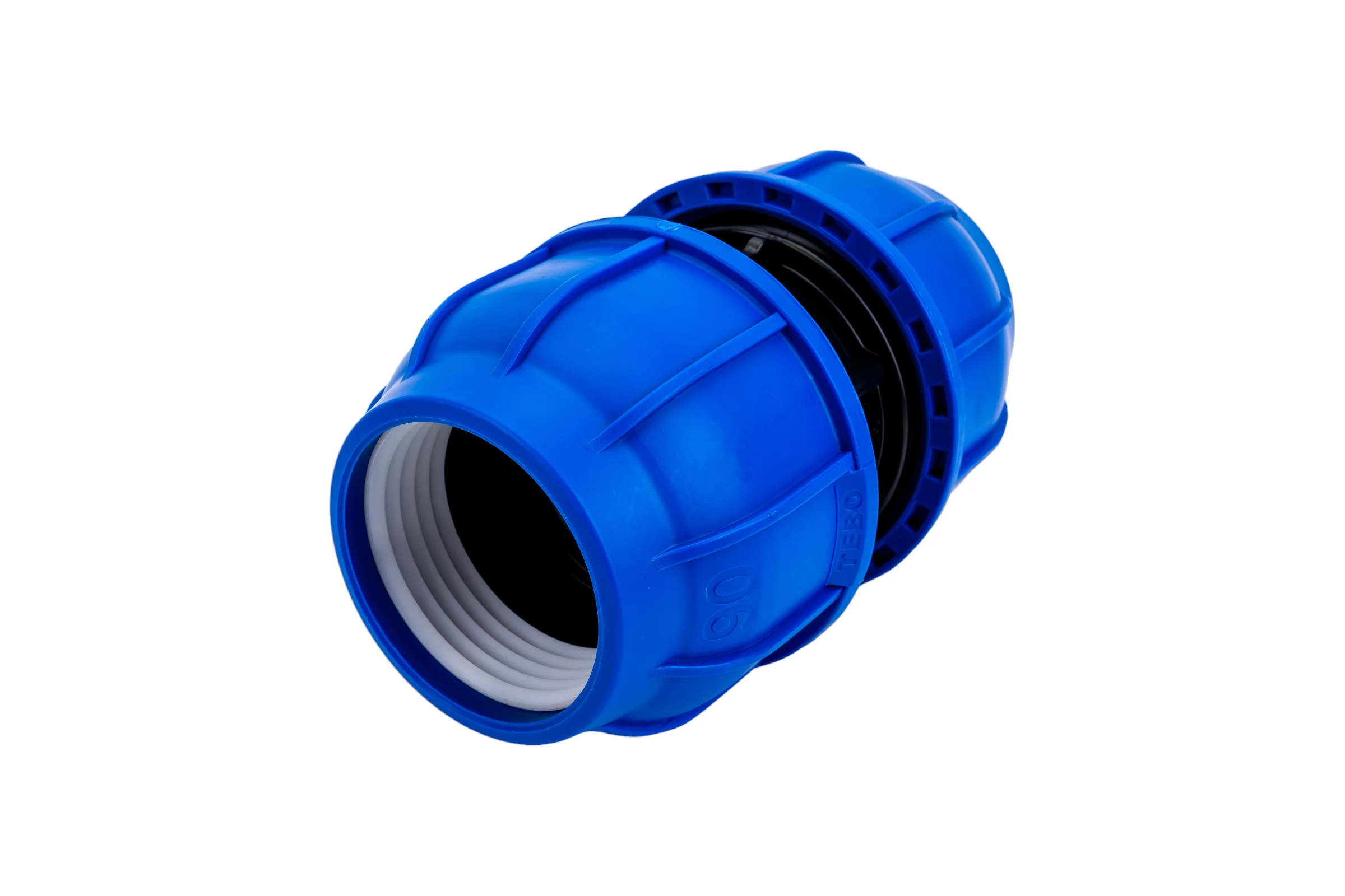 Компрессионная муфта TEBO ПНД соединительная 90x90 T-ПНД.М.0.90-90.CN