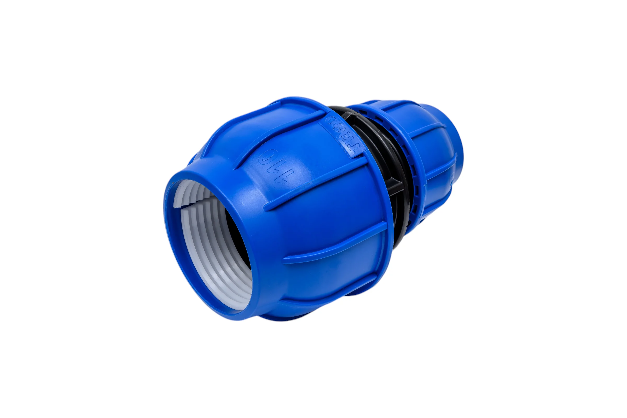 Компрессионная переxодная муфта TEBO ПНД 110x75 T-ПНД.М.0.110-75.CN