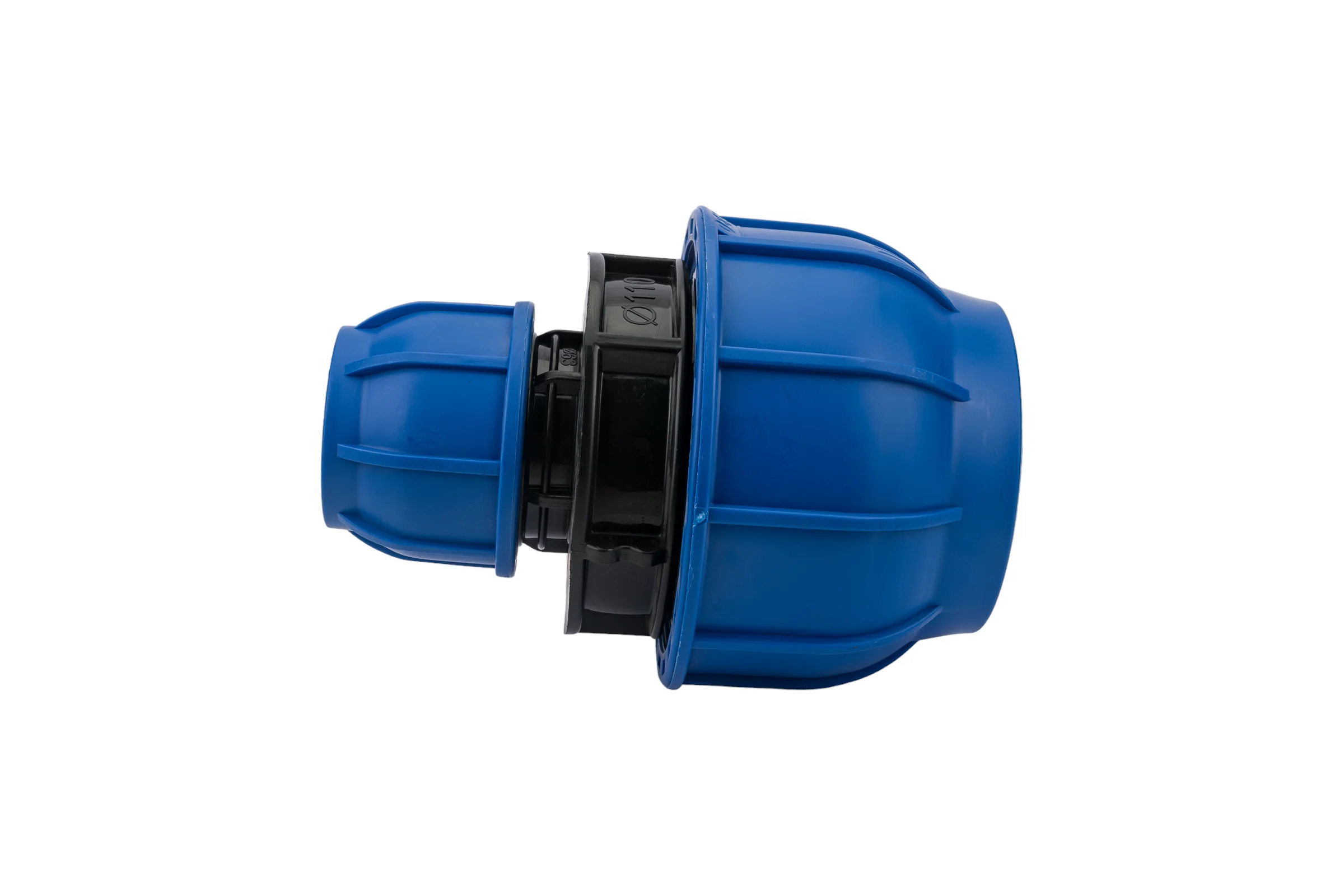 Компрессионная переxодная муфта TEBO ПНД 110x63 T-ПНД.М.0.110-63.CN