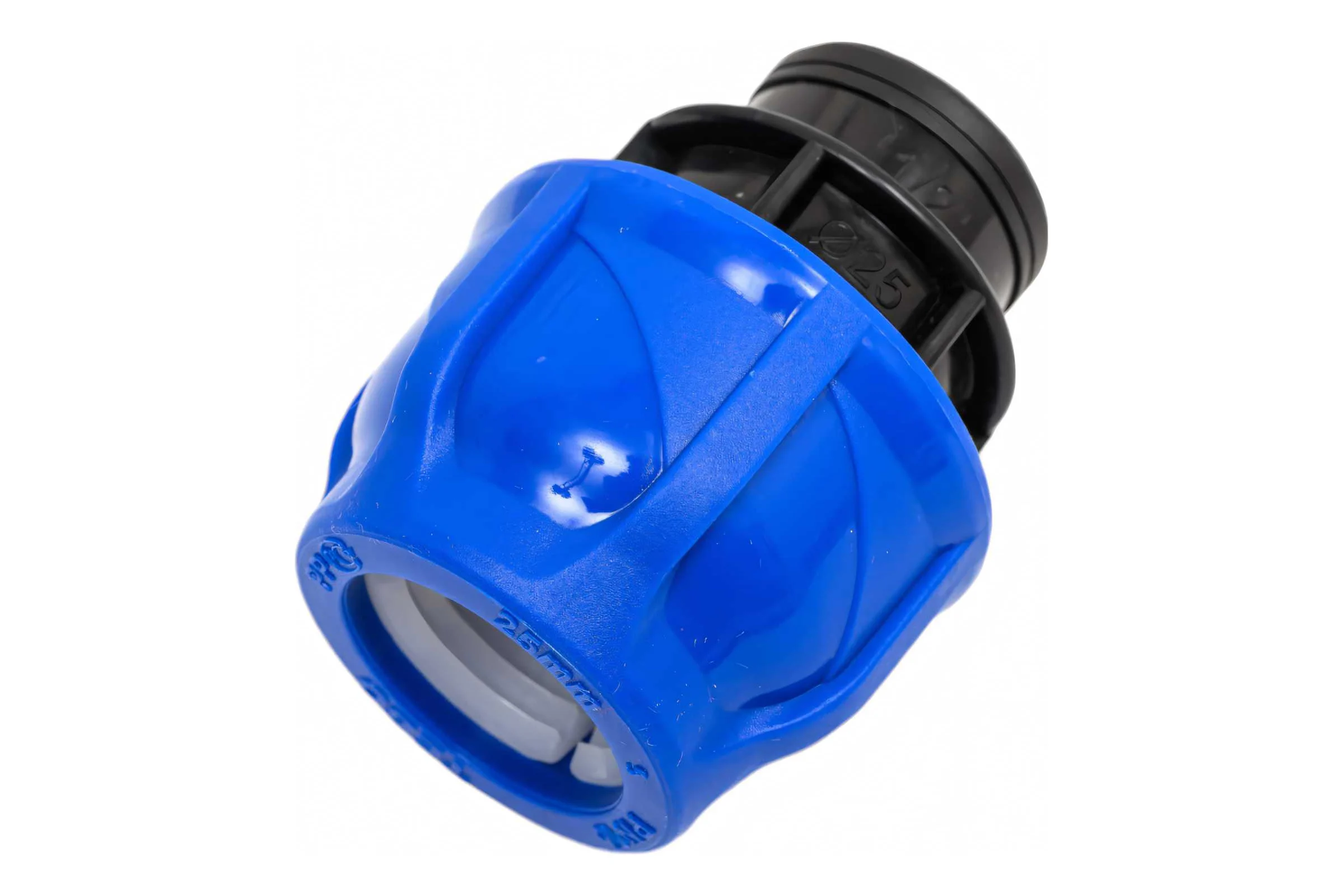 Компрессионная муфта TEBO ПНД вн. резьба 25x1/2" T-ПНД.М.4.25-12.CN