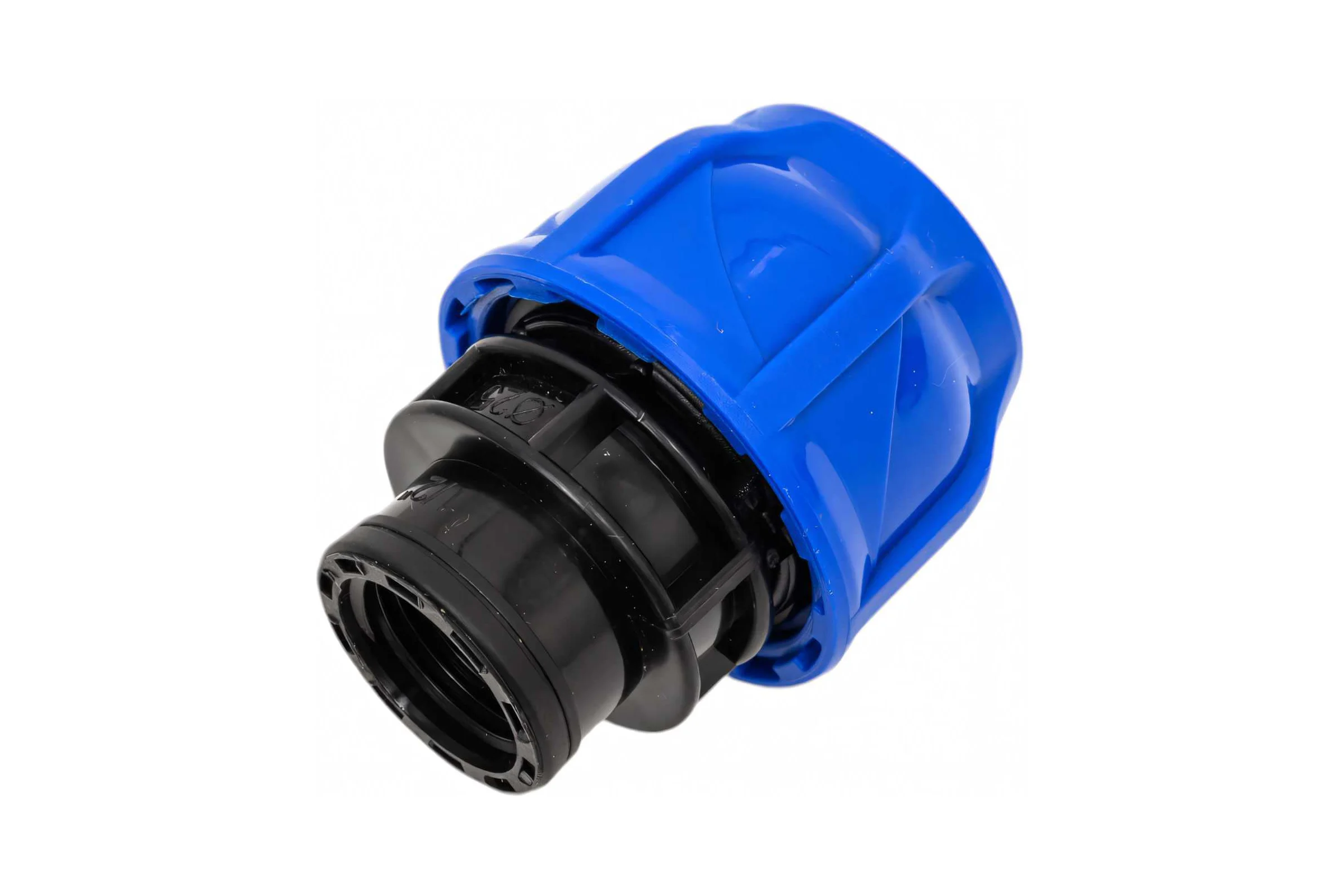 Компрессионная муфта TEBO ПНД вн. резьба 25x1/2" T-ПНД.М.4.25-12.CN
