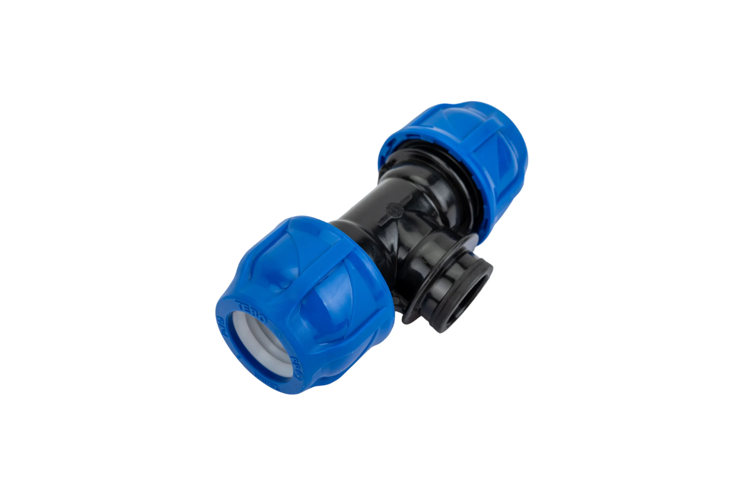 Компрессионный тройник TEBO ПНД вн. резьба 25x1/2" T-ПНД.Тр.4.25-12.CN