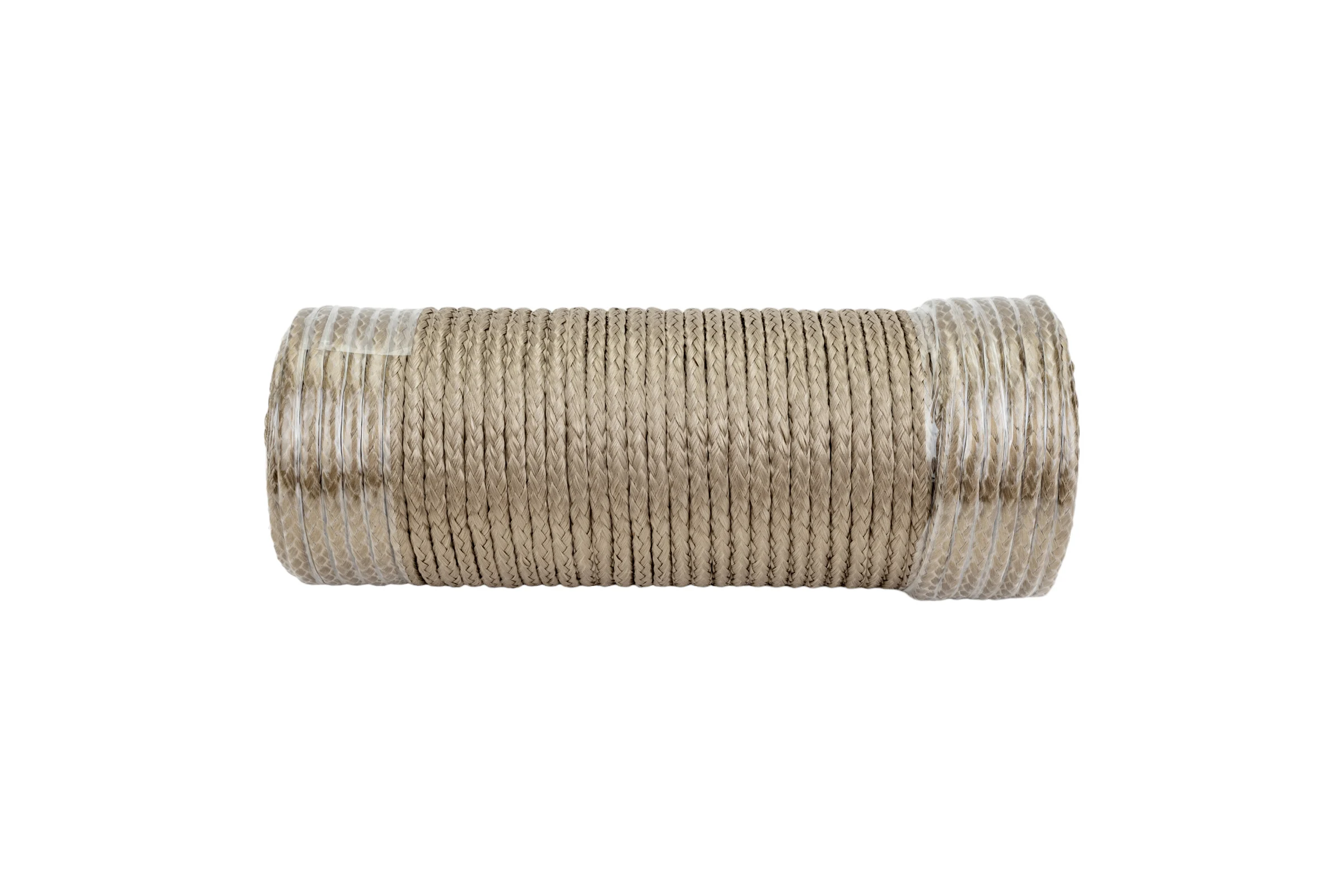 Базальтовый шнур BASFIBER диаметр 6 мм, длина 25 м, огнеупорный, 700C, уплотнительный Шнур 6-25