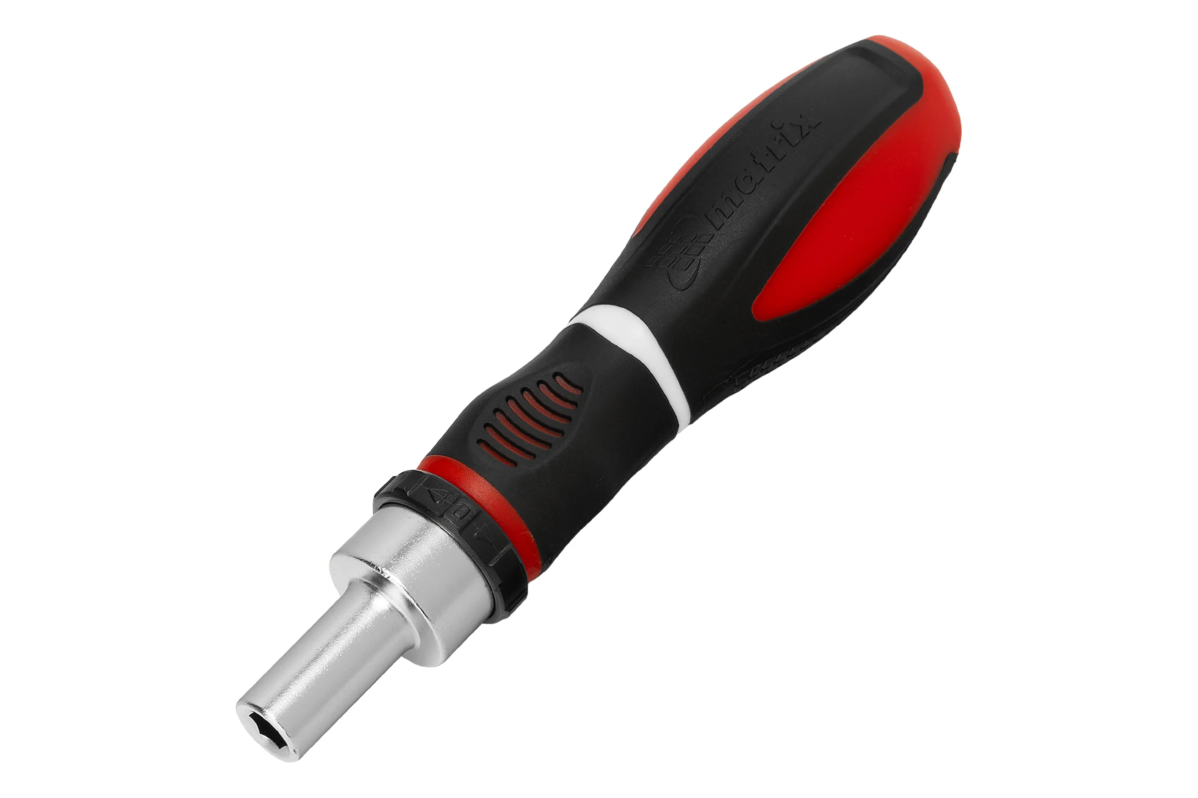 Реверсивная отвертка с набором бит MATRIX MASTER CrV, 11 шт. 11546