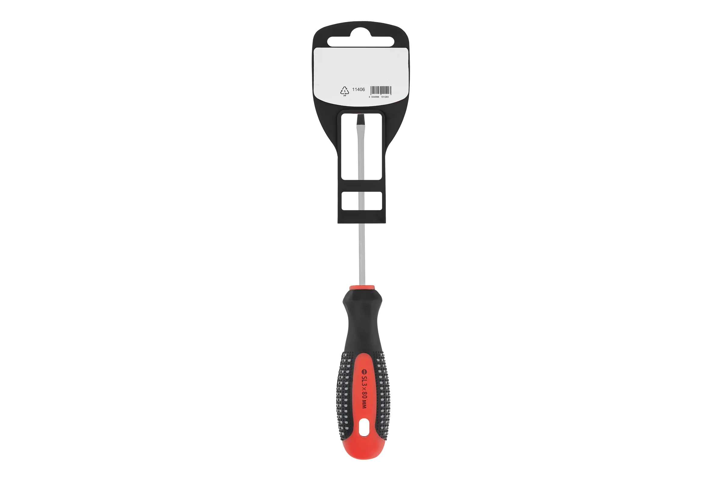 Отвертка SL3,0х80 мм MATRIX Fusion Anti slip 11406